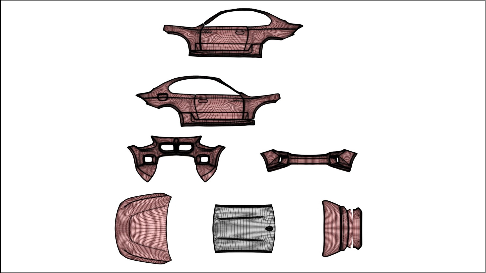 BMW M2 G87 TPU Lackskyddsfilm | INFERNO Färgskiftande PPF – Komplett Förskuret Kit