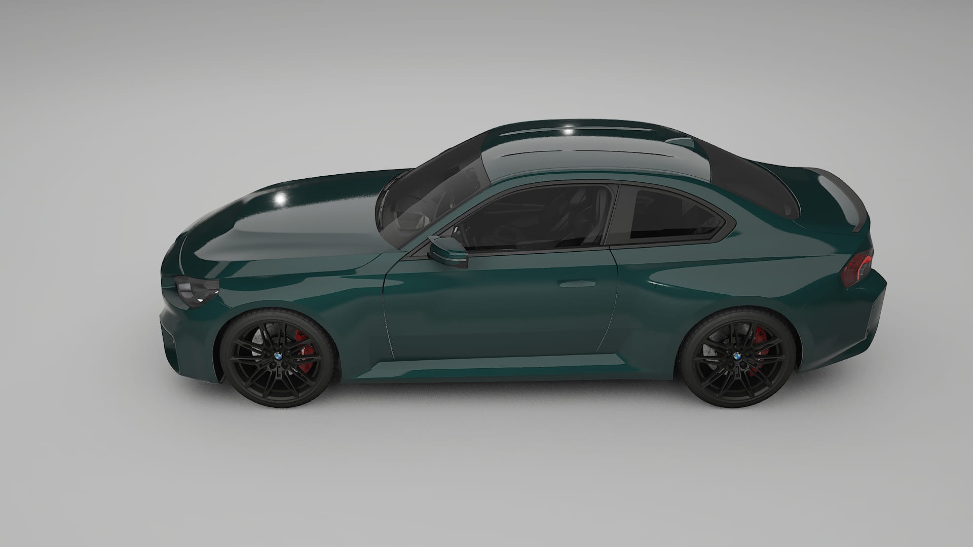 BMW M2 G87 TPU Lackskyddsfilm | INFERNO Färgskiftande PPF – Komplett Förskuret Kit