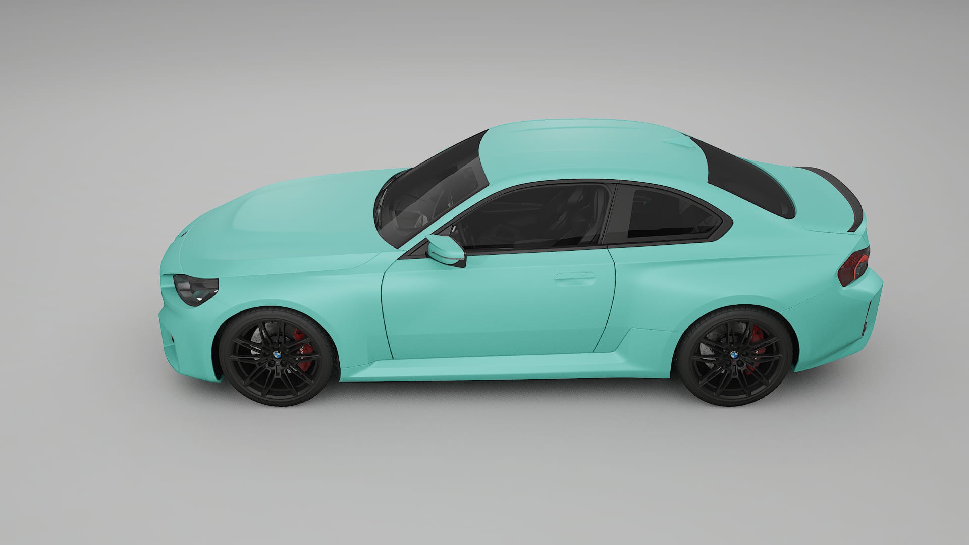 BMW M2 G87 TPU Lackskyddsfilm | FROST Färgskiftande PPF – Komplett Förskuret Kit