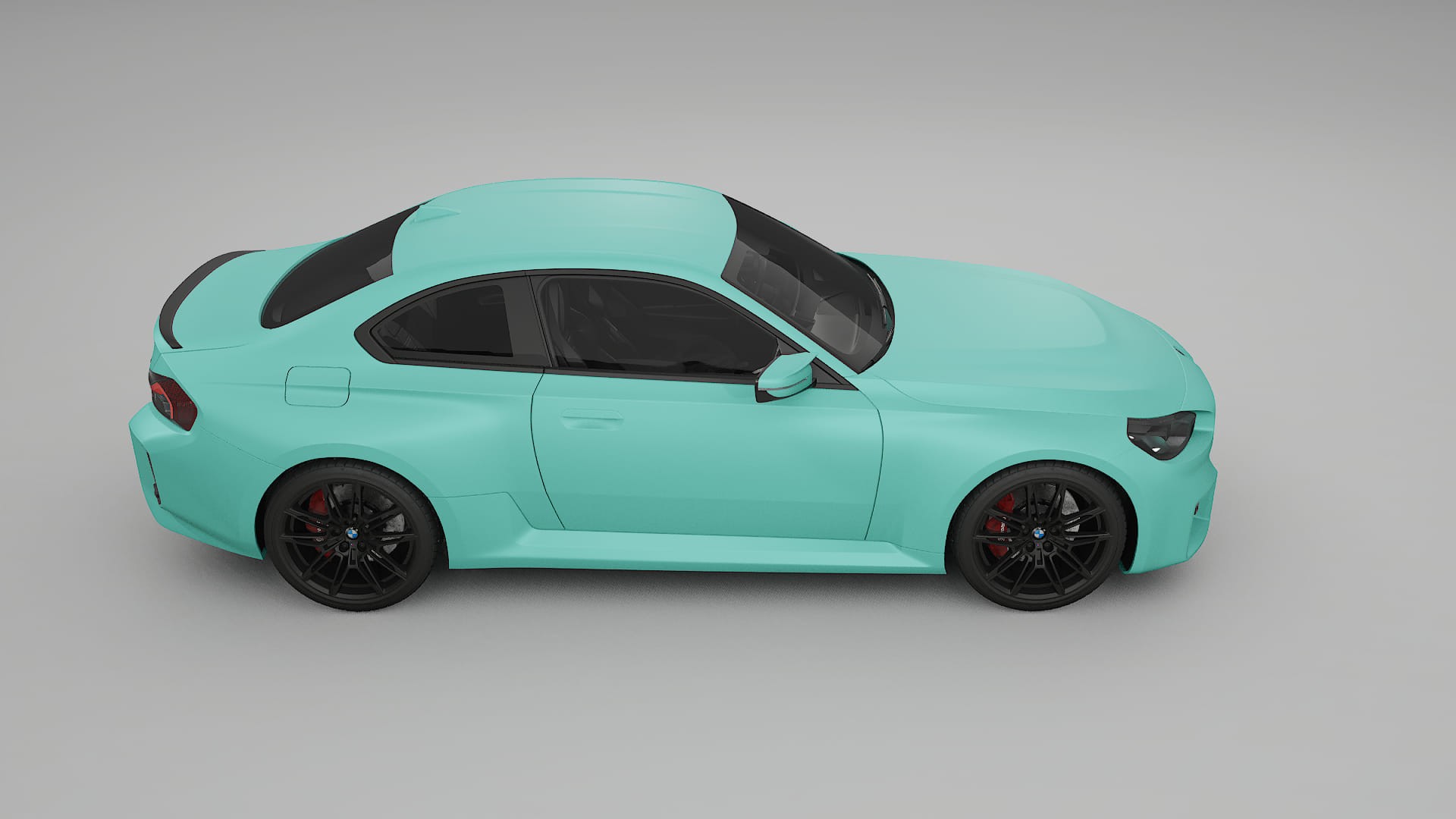 BMW M2 G87 TPU Lackskyddsfilm | FROST Färgskiftande PPF – Komplett Förskuret Kit