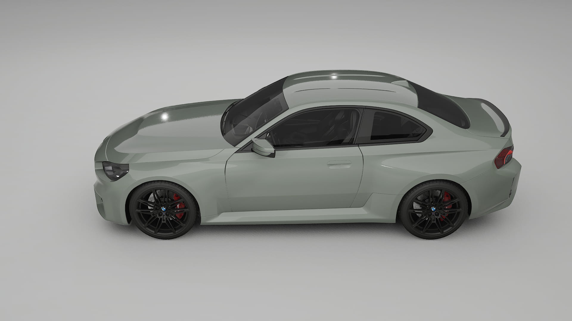 BMW M2 G87 TPU Lackskyddsfilm | SLATE Färgskiftande PPF – Komplett Förskuret Kit