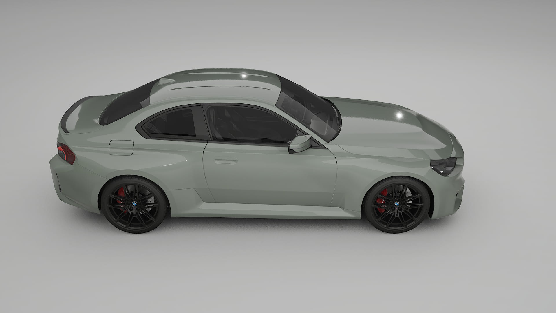 BMW M2 G87 TPU Lackskyddsfilm | SLATE Färgskiftande PPF – Komplett Förskuret Kit