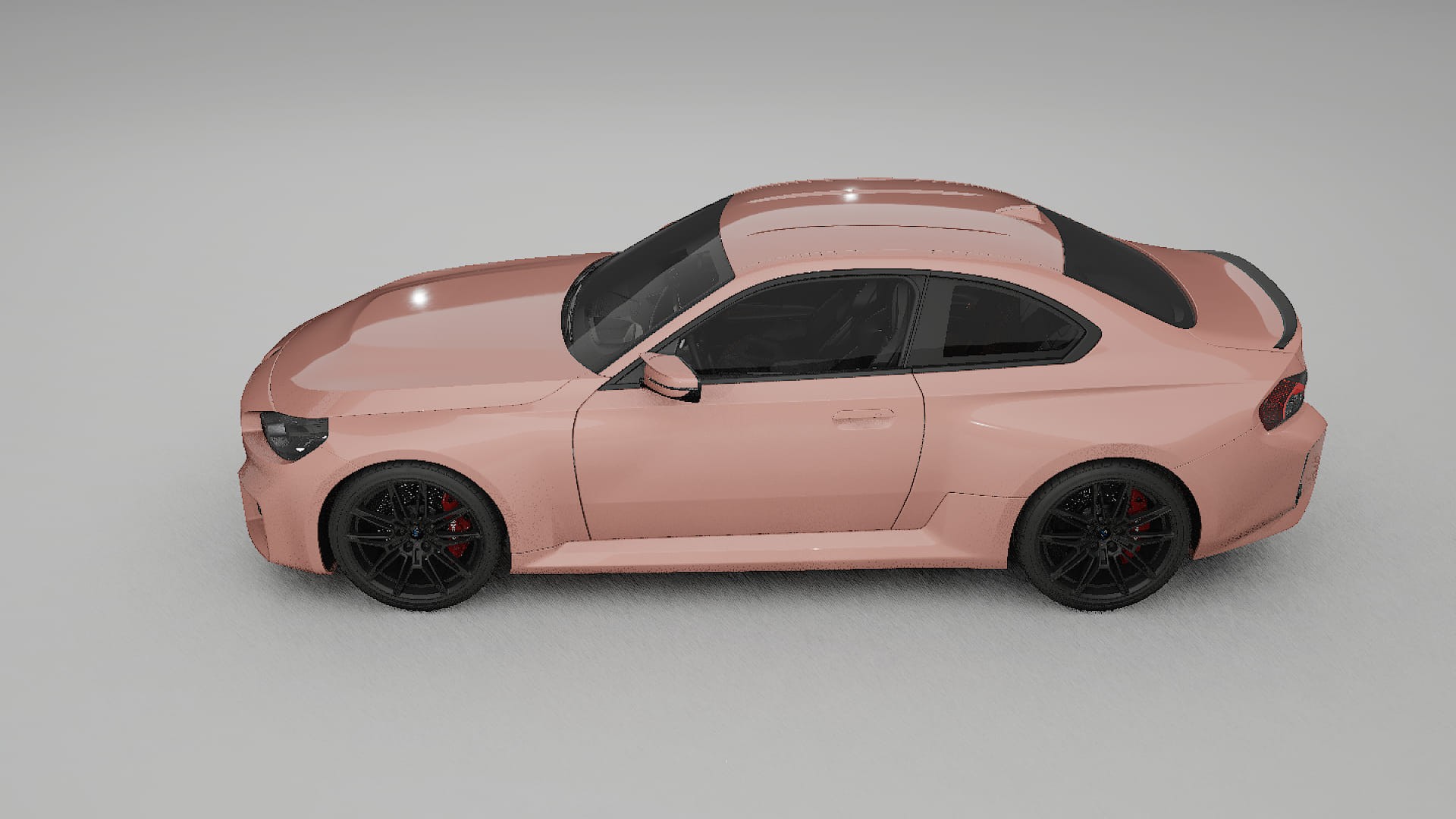 BMW M2 G87 TPU Lackskyddsfilm | BLUSH Färgskiftande PPF – Komplett Förskuret Kit