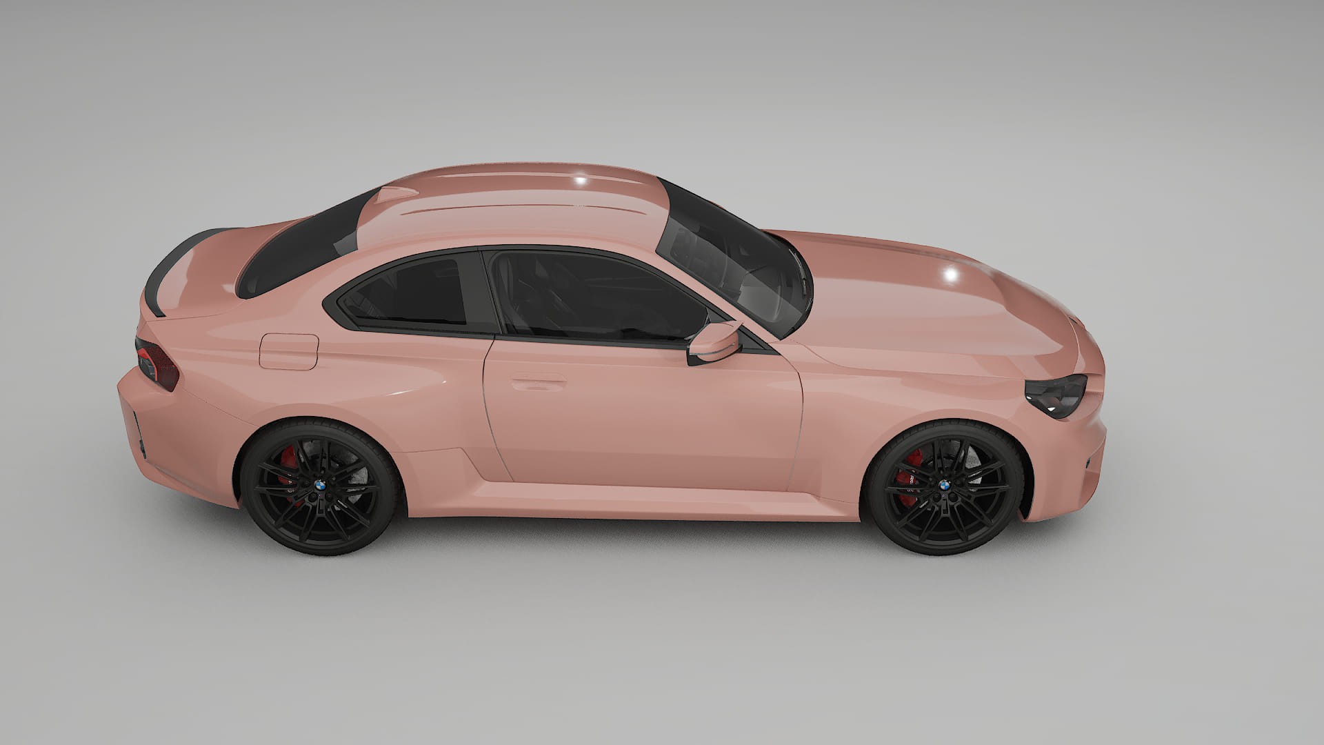BMW M2 G87 TPU Lackskyddsfilm | BLUSH Färgskiftande PPF – Komplett Förskuret Kit