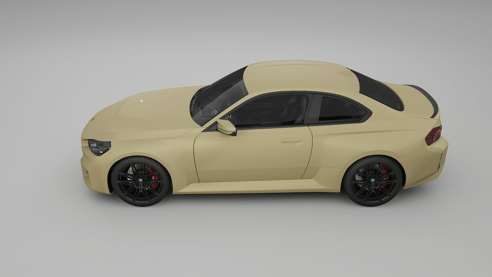 BMW M2 G87 TPU Lackskyddsfilm | SAND Färgskiftande PPF – Komplett Förskuret Kit