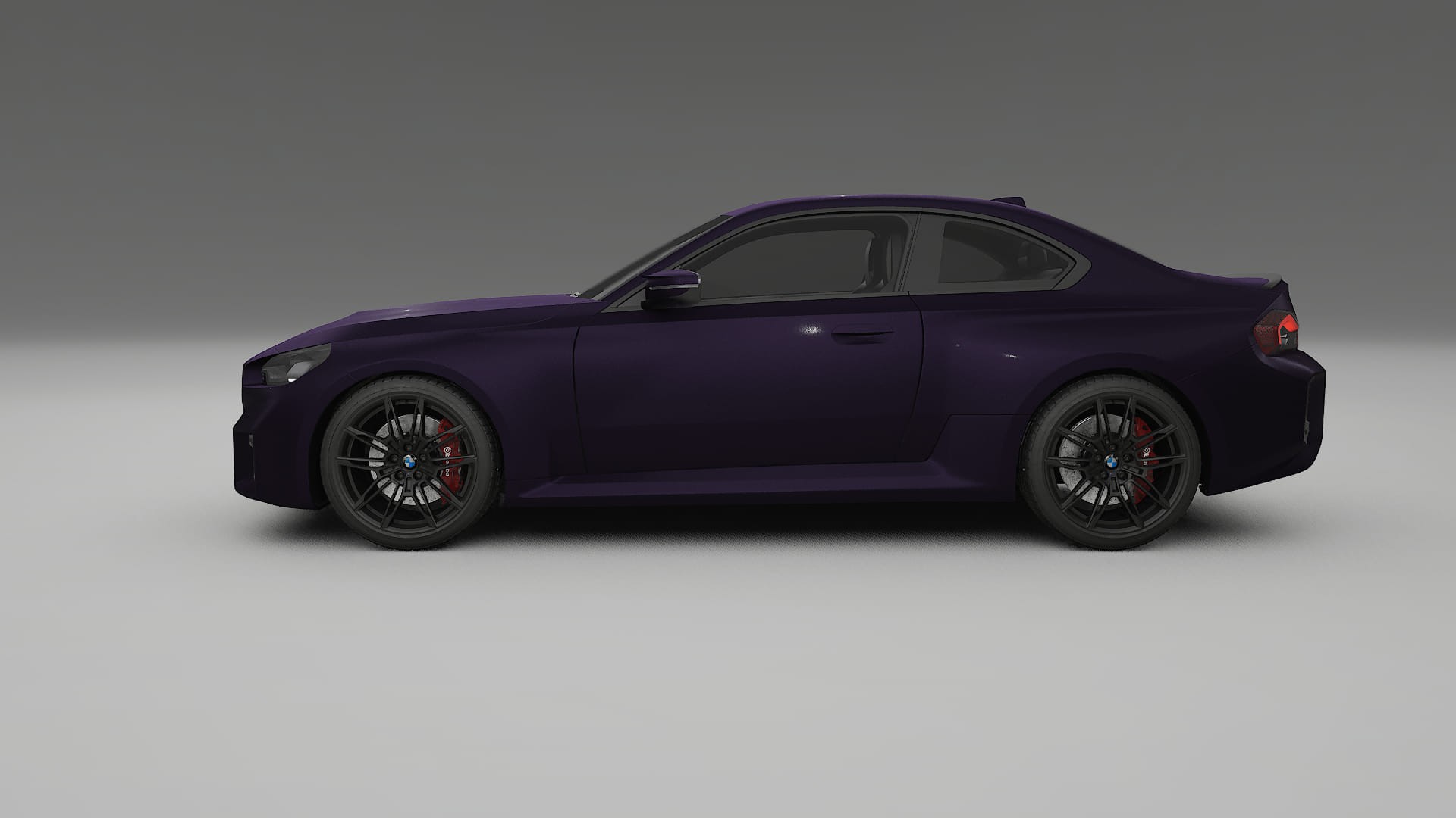 BMW M2 G87 TPU Lackskyddsfilm | VIOLET Färgskiftande PPF – Komplett Förskuret Kit