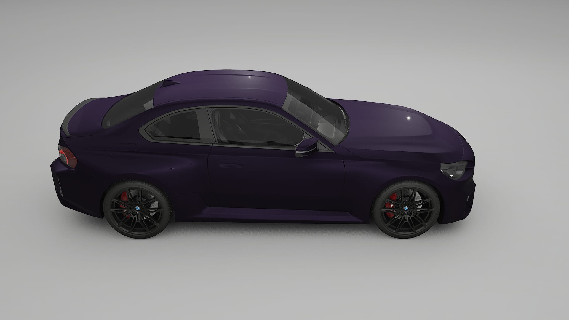BMW M2 G87 TPU Lackskyddsfilm | VIOLET Färgskiftande PPF – Komplett Förskuret Kit