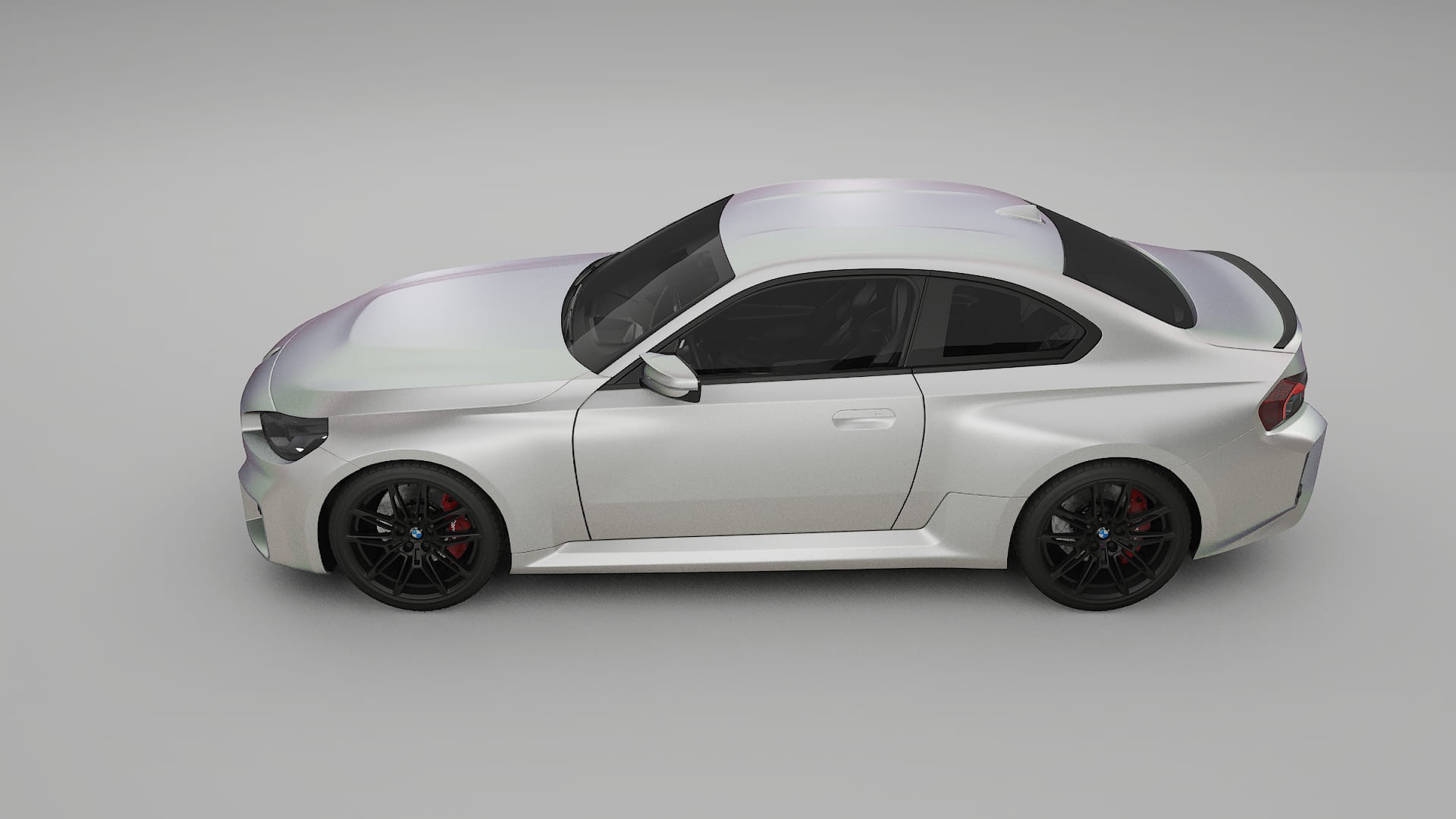 BMW M2 G87 TPU Lackskyddsfilm | NEBULA Färgskiftande PPF – Komplett Förskuret Kit