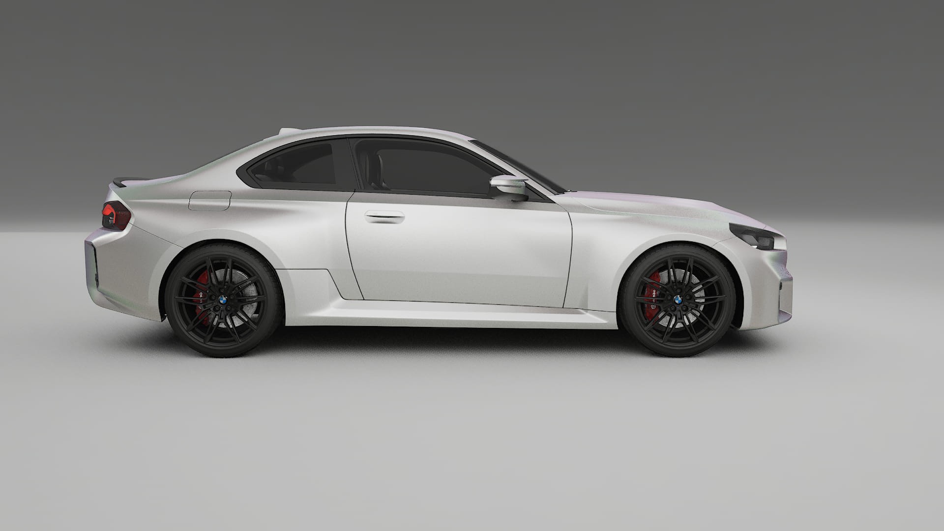 BMW M2 G87 TPU Lackskyddsfilm | NEBULA Färgskiftande PPF – Komplett Förskuret Kit