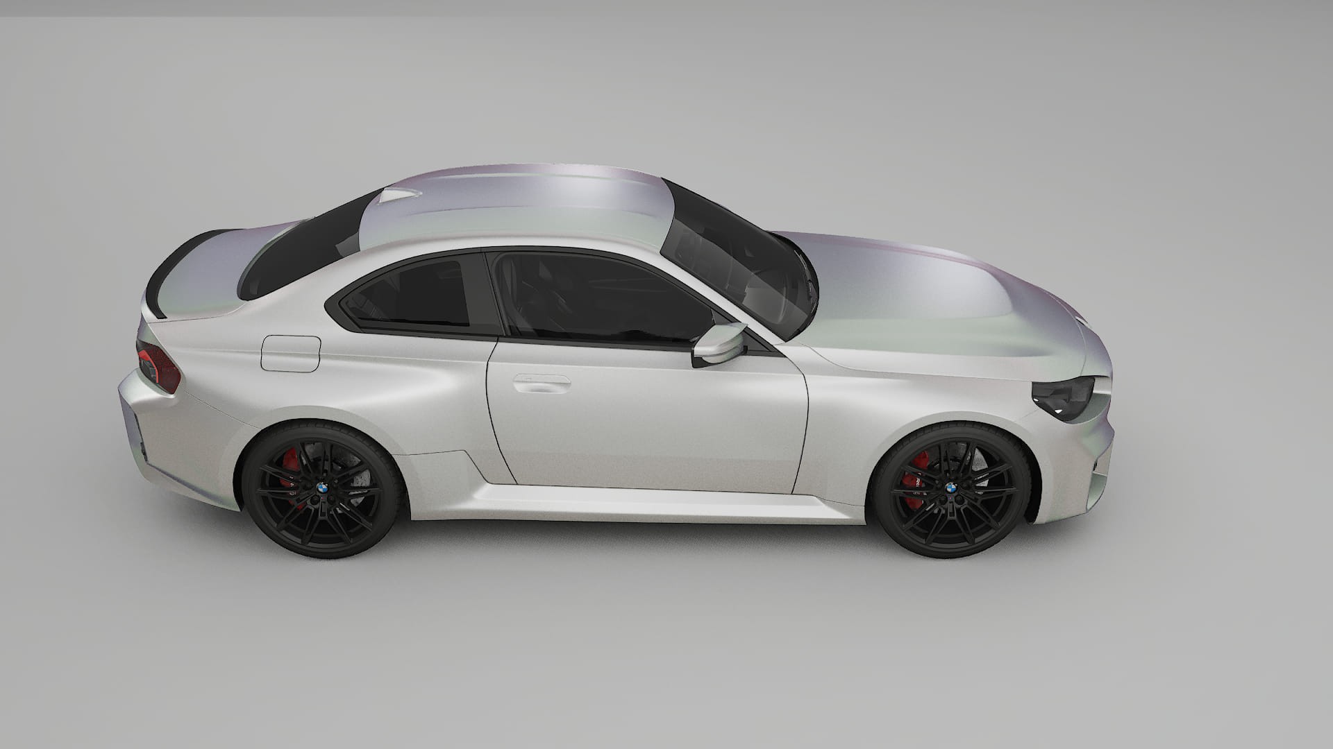 BMW M2 G87 TPU Lackskyddsfilm | NEBULA Färgskiftande PPF – Komplett Förskuret Kit