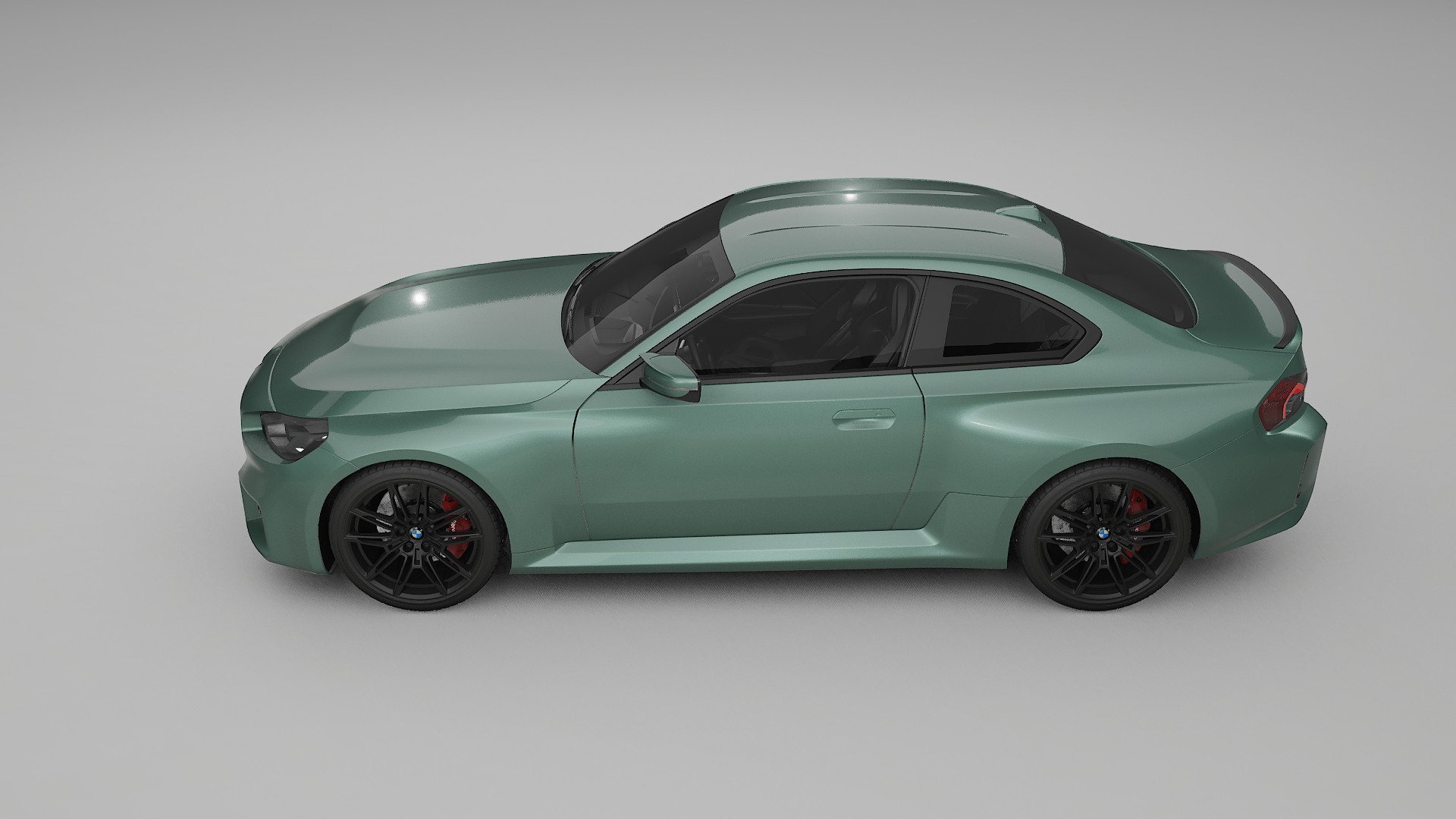 BMW M2 G87 TPU Lackskyddsfilm | EVERGREEN Färgskiftande PPF – Komplett Förskuret Kit