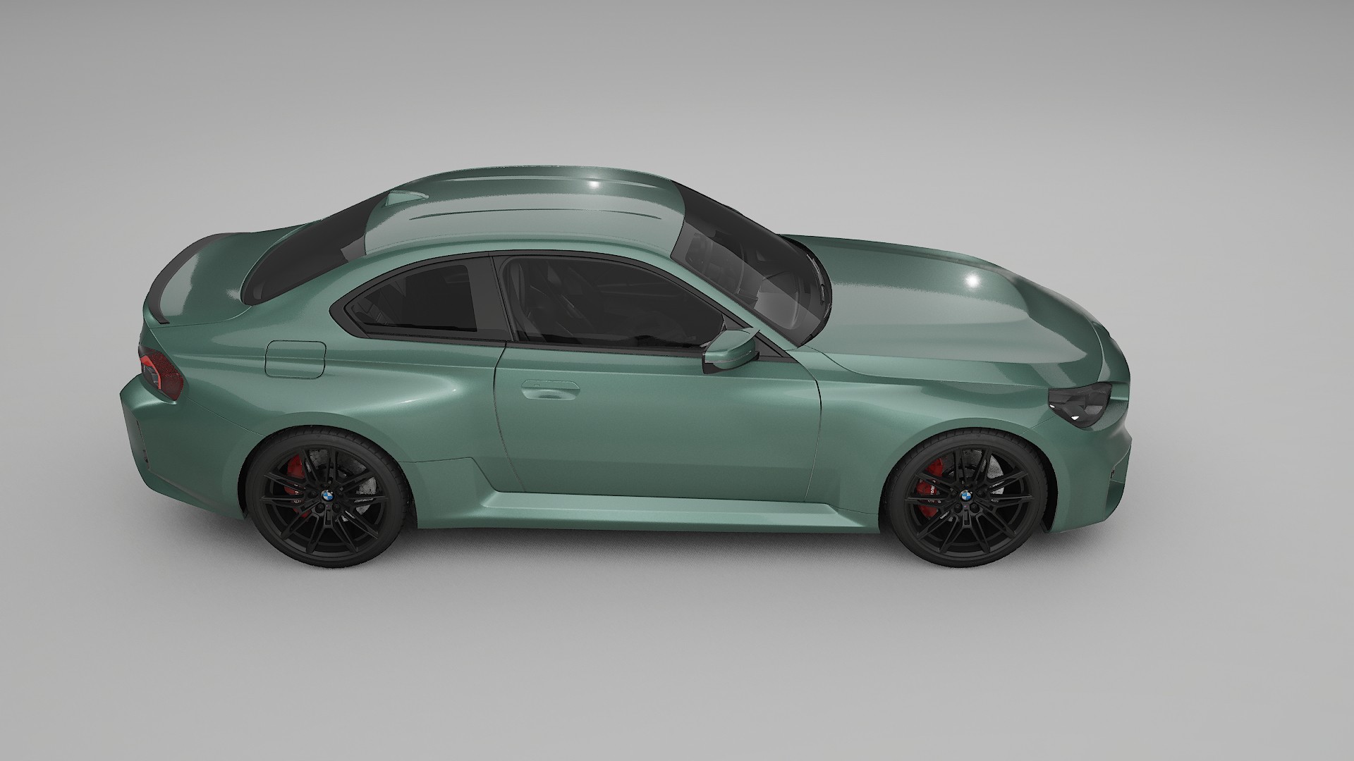 BMW M2 G87 TPU Lackskyddsfilm | EVERGREEN Färgskiftande PPF – Komplett Förskuret Kit