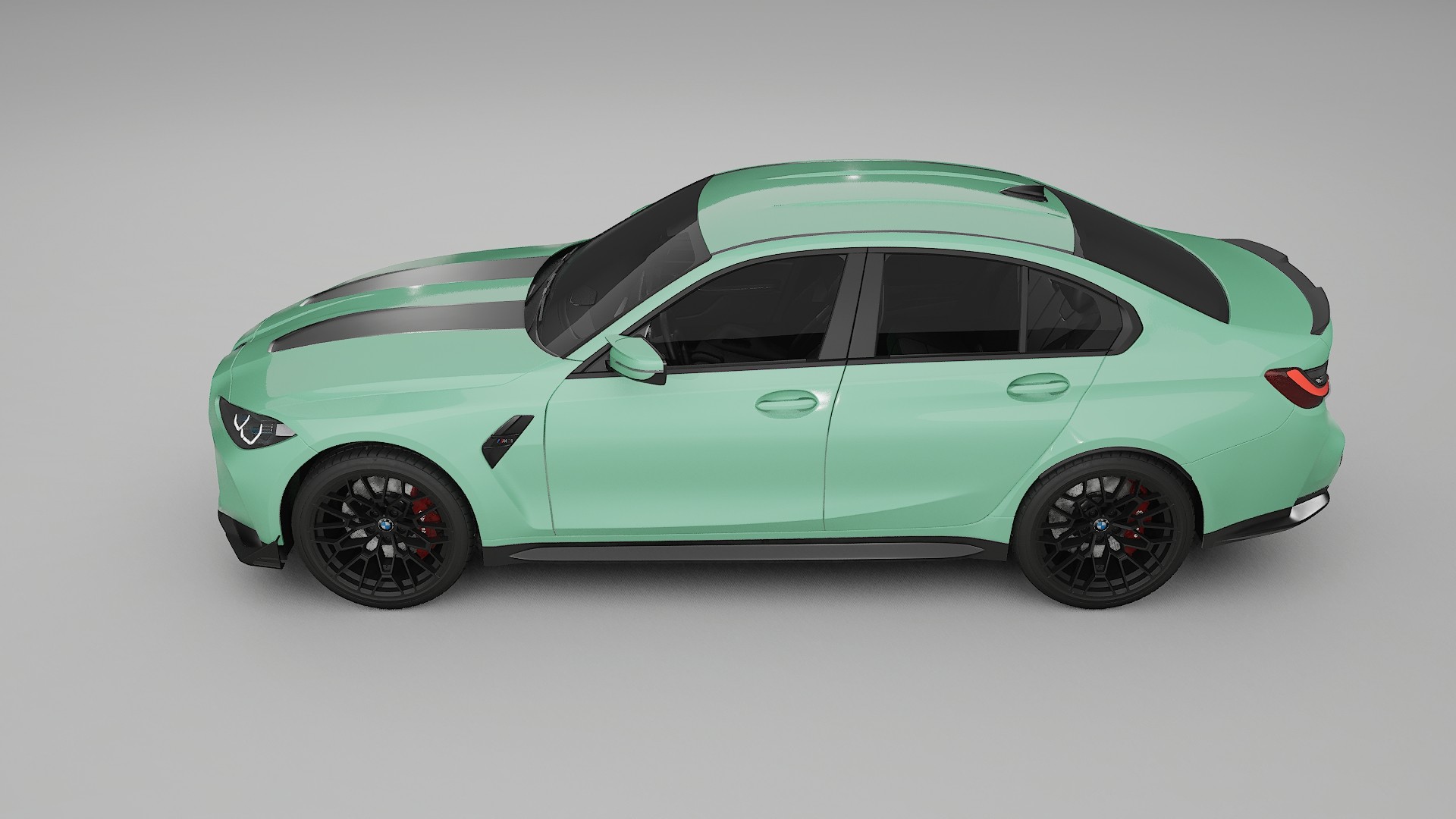 BMW M3 F80 TPU Lackskyddsfilm | DUSTY Färgskiftande PPF – Komplett Förskuret Kit