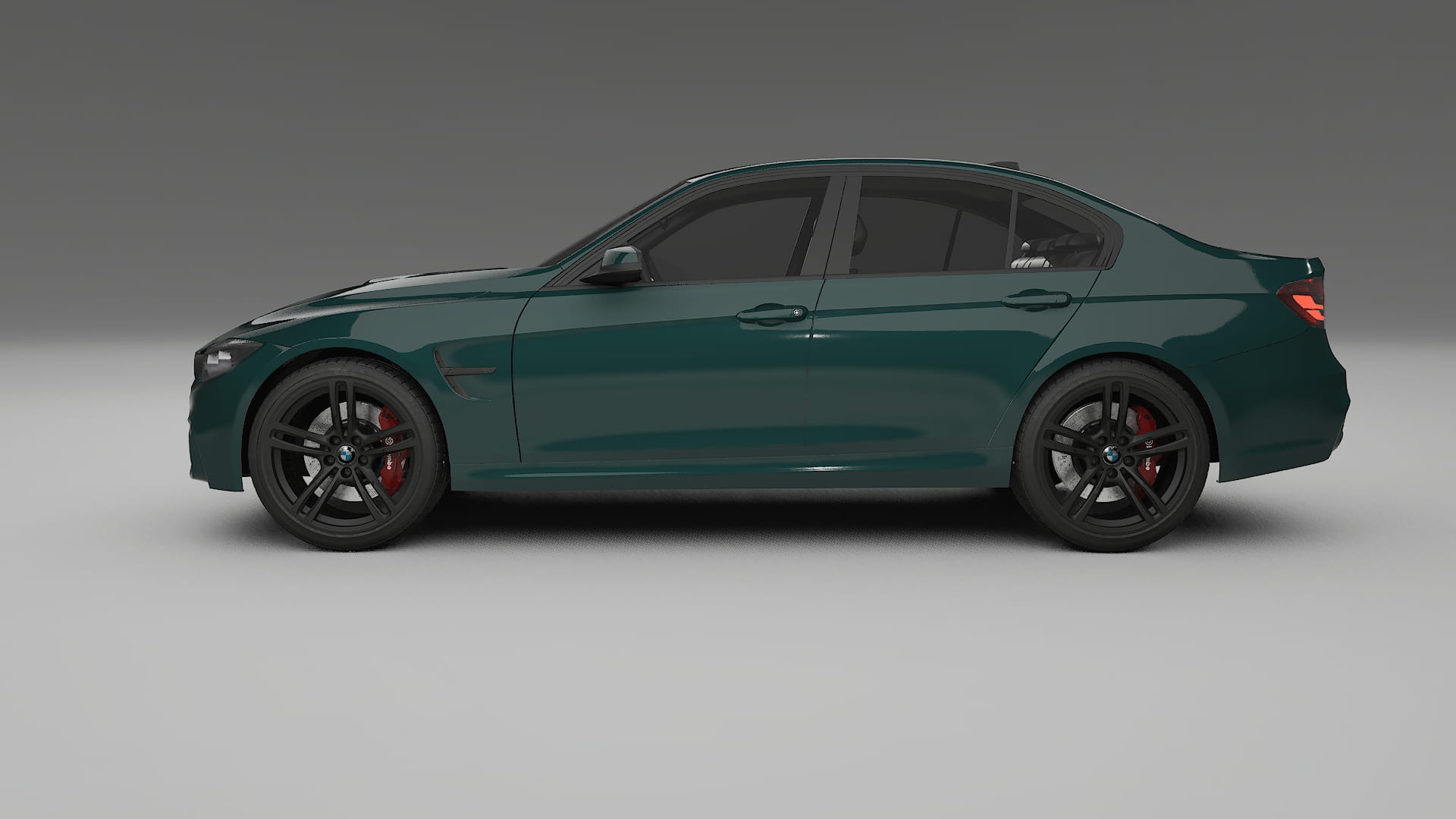 BMW M3 F80 TPU Lackskyddsfilm | INFERNO Färgskiftande PPF – Komplett Förskuret Kit