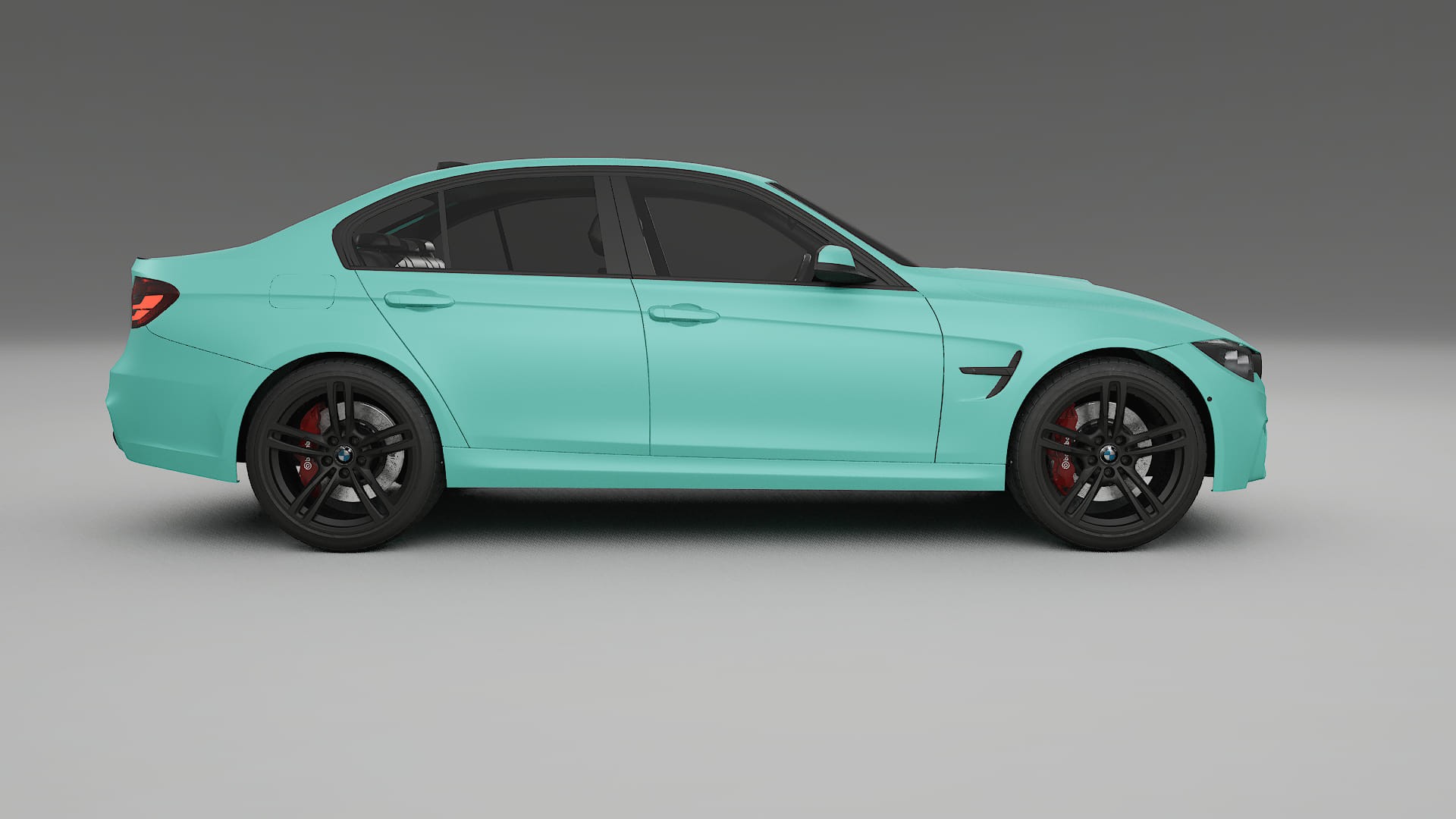 BMW M3 F80 TPU Lackskyddsfilm | FROST Färgskiftande PPF – Komplett Förskuret Kit