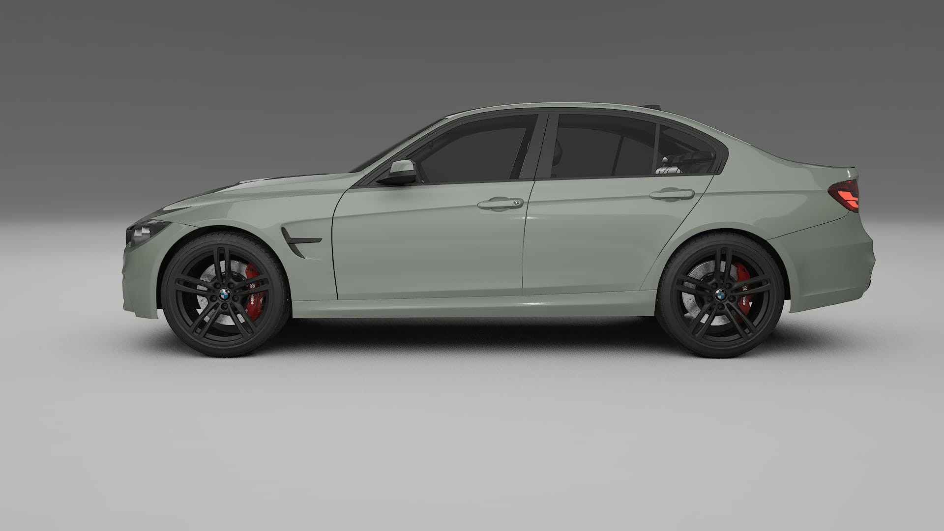 BMW M3 F80 TPU Lackskyddsfilm | SLATE Färgskiftande PPF – Komplett Förskuret Kit