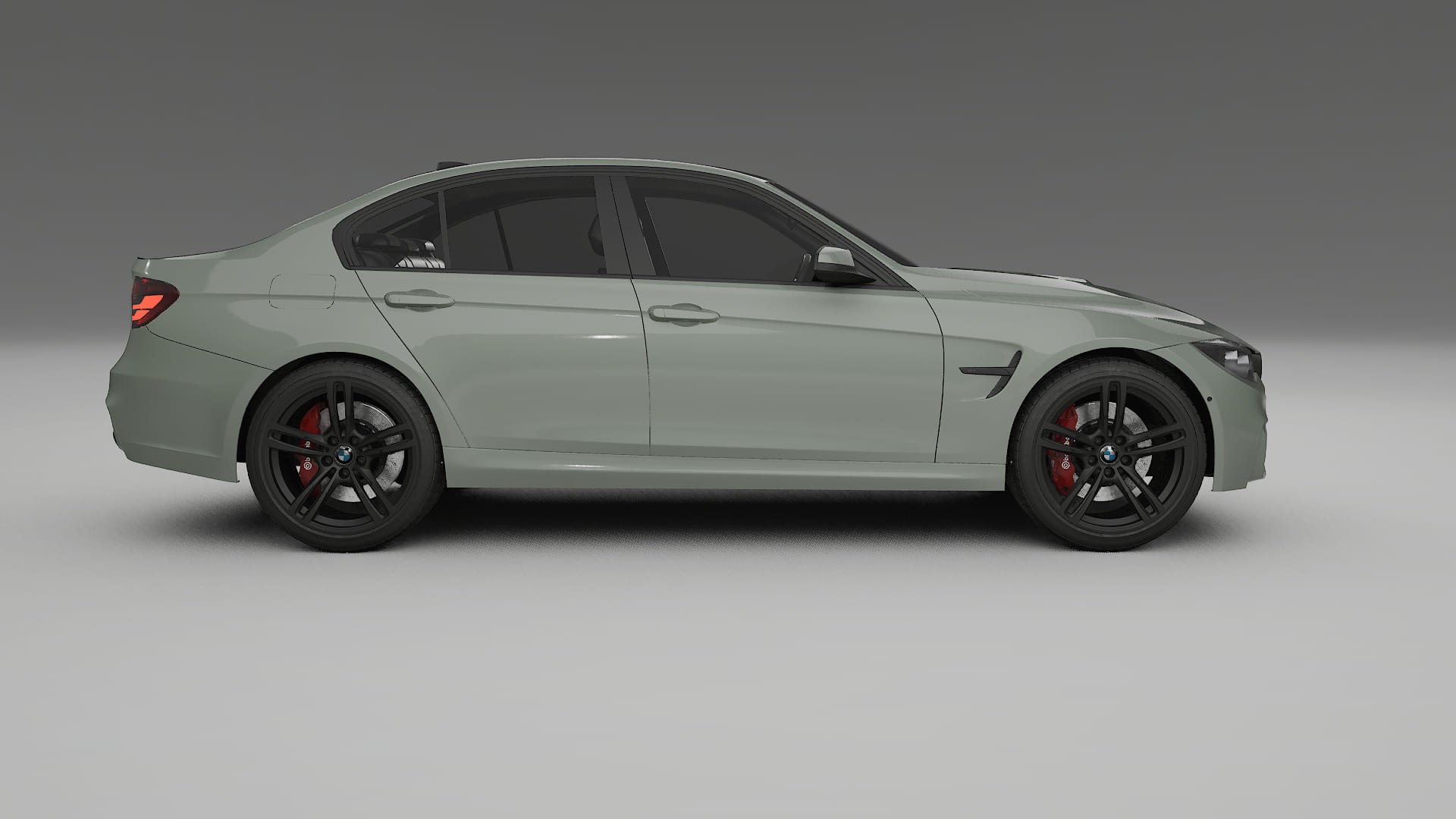 BMW M3 F80 TPU Lackskyddsfilm | SLATE Färgskiftande PPF – Komplett Förskuret Kit