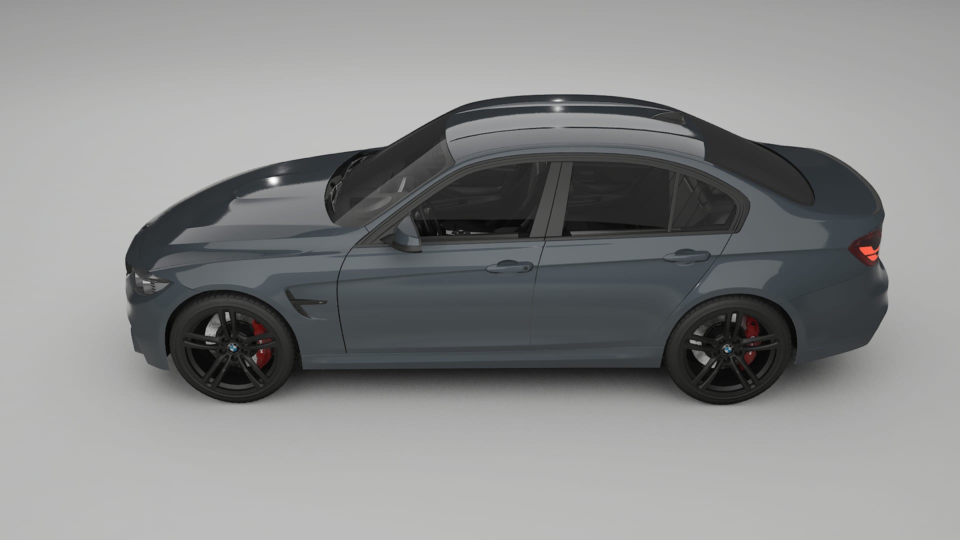 BMW M3 F80 TPU Lackskyddsfilm | GRANITE Färgskiftande PPF – Komplett Förskuret Kit