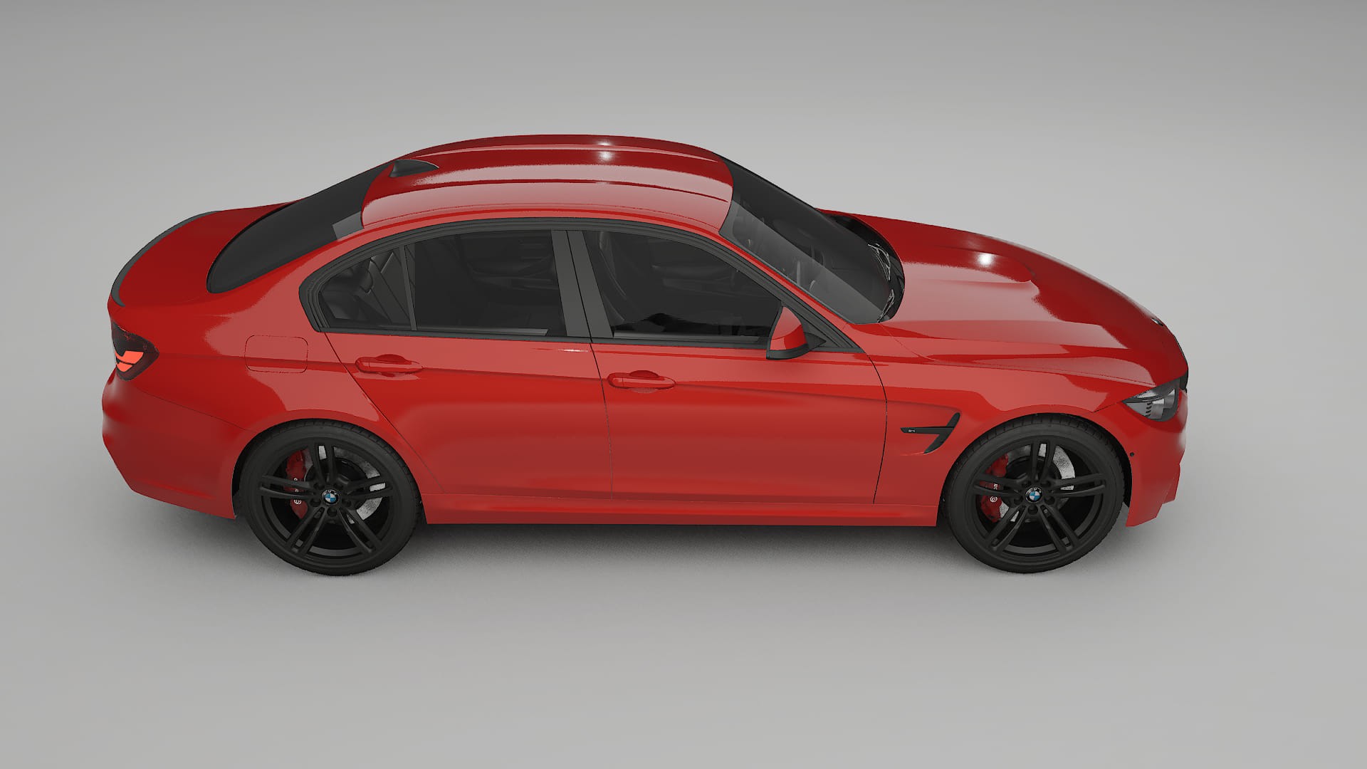 BMW M3 F80 TPU Lackskyddsfilm | BLAZE Färgskiftande PPF – Komplett Förskuret Kit