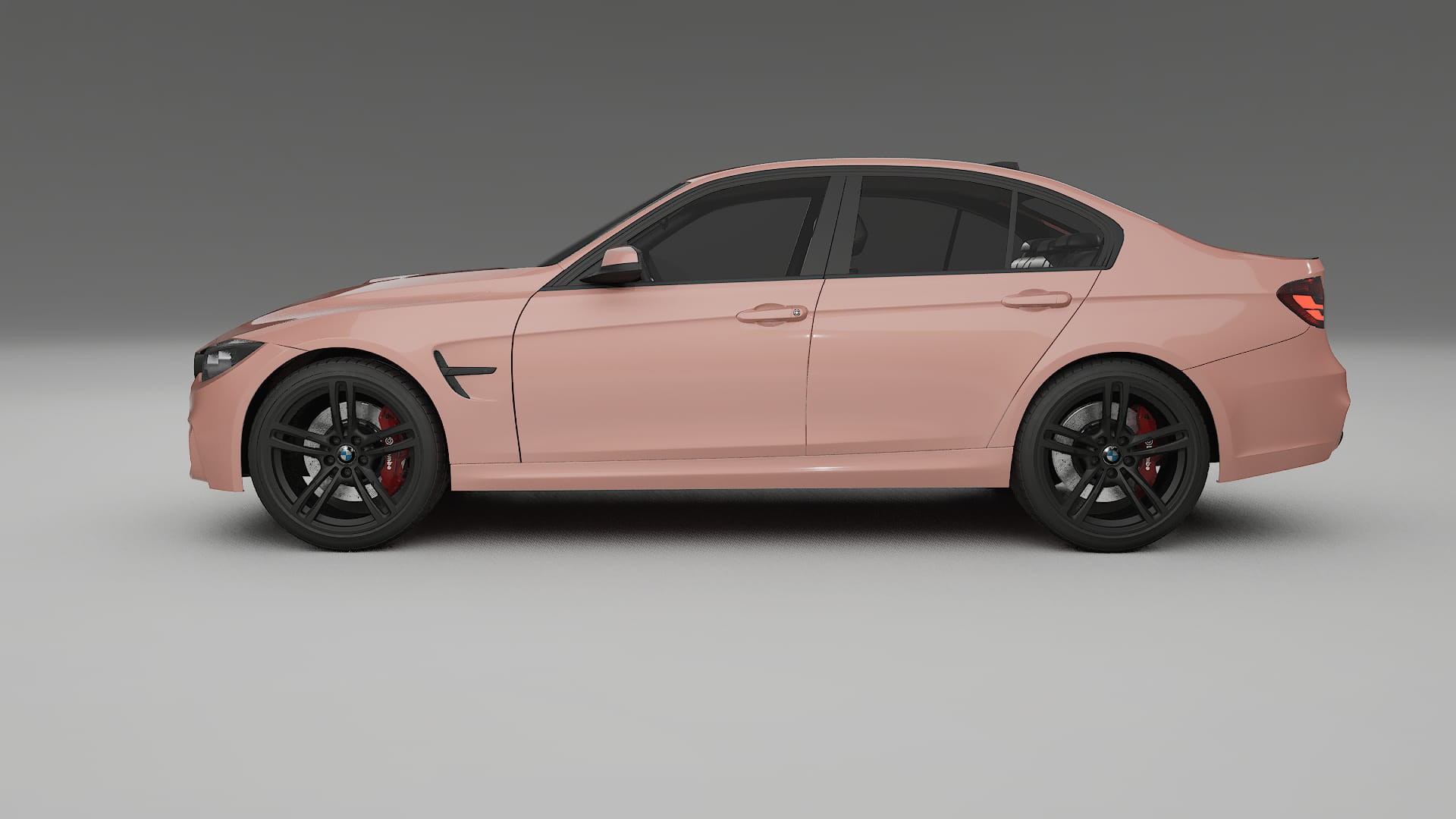 BMW M3 F80 TPU Lackskyddsfilm | BLUSH Färgskiftande PPF – Komplett Förskuret Kit