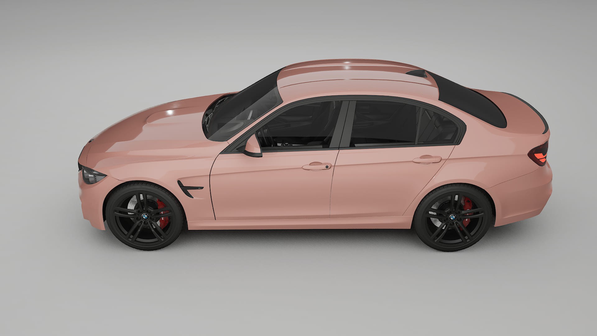 BMW M3 F80 TPU Lackskyddsfilm | BLUSH Färgskiftande PPF – Komplett Förskuret Kit