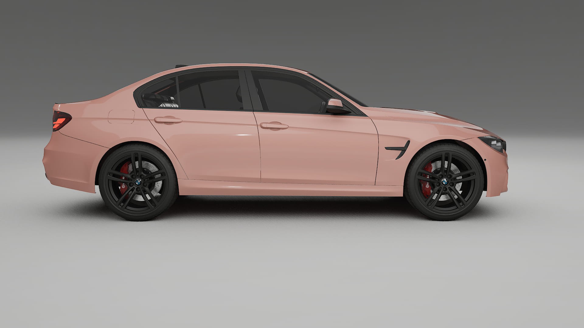 BMW M3 F80 TPU Lackskyddsfilm | BLUSH Färgskiftande PPF – Komplett Förskuret Kit