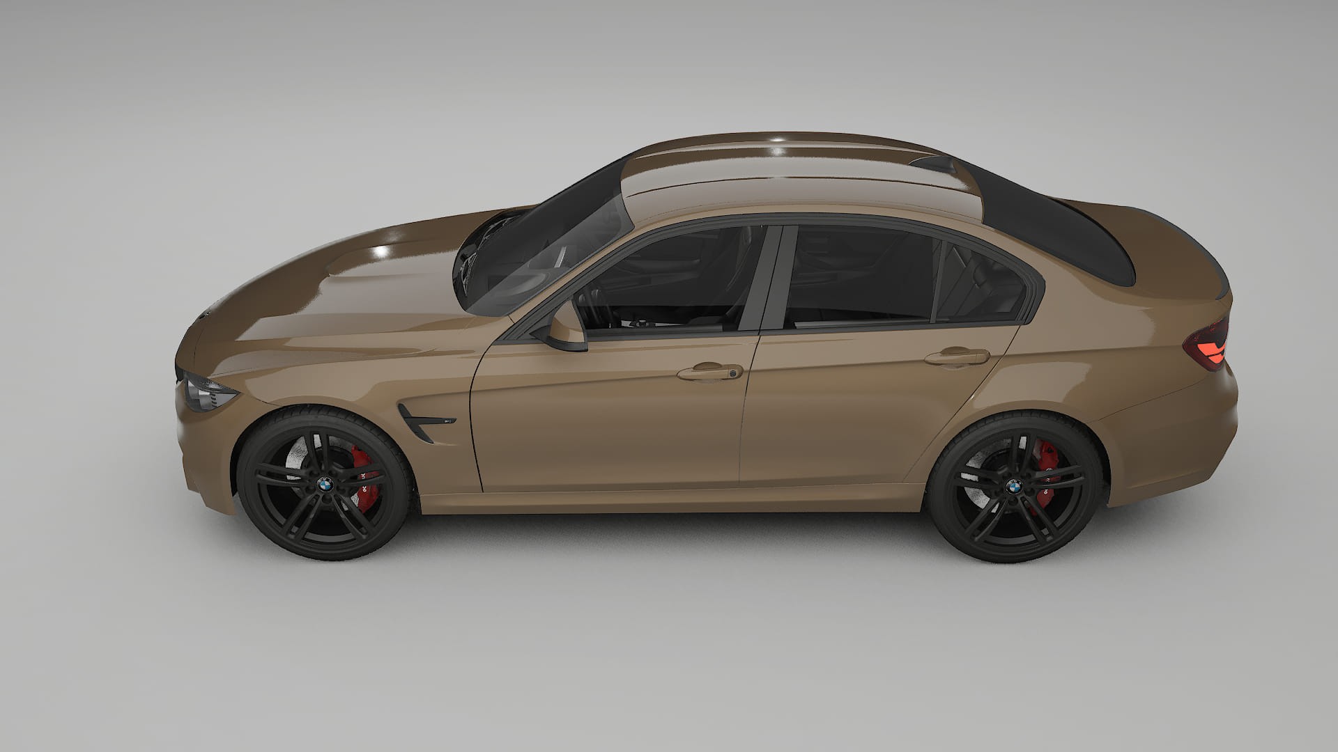 BMW M3 F80 TPU Lackskyddsfilm | SAHARA Färgskiftande PPF – Komplett Förskuret Kit