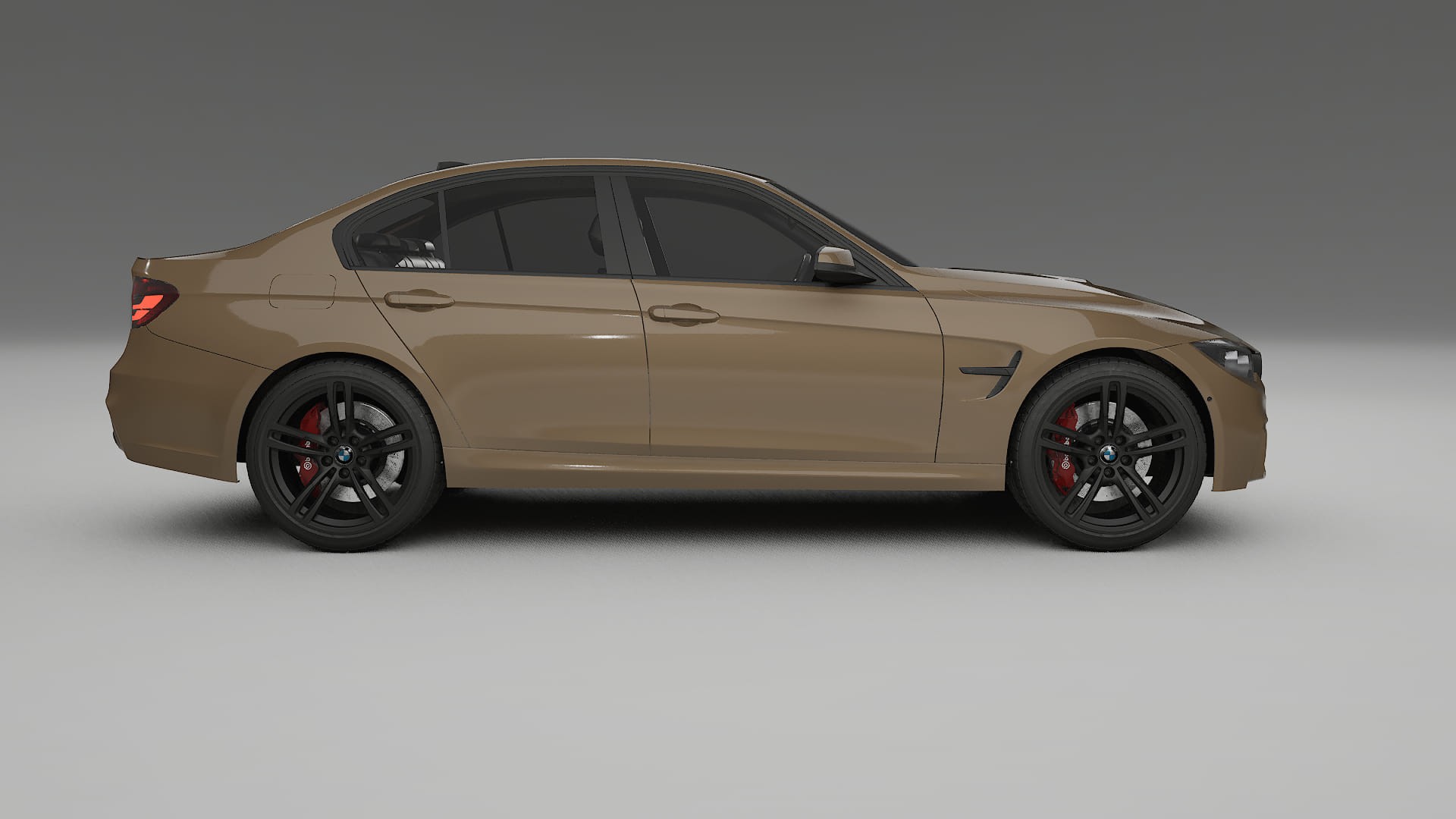 BMW M3 F80 TPU Lackskyddsfilm | SAHARA Färgskiftande PPF – Komplett Förskuret Kit