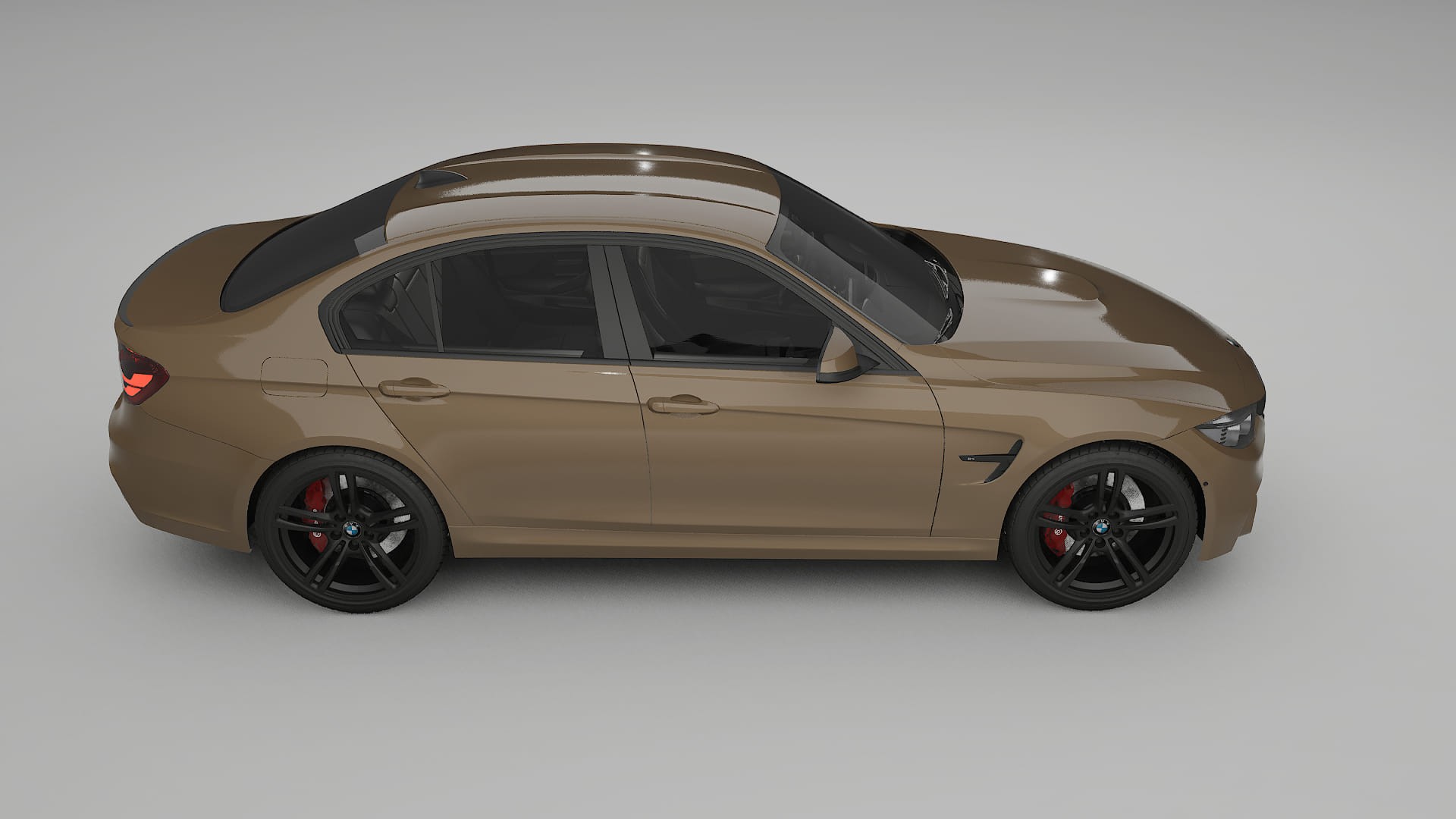 BMW M3 F80 TPU Lackskyddsfilm | SAHARA Färgskiftande PPF – Komplett Förskuret Kit