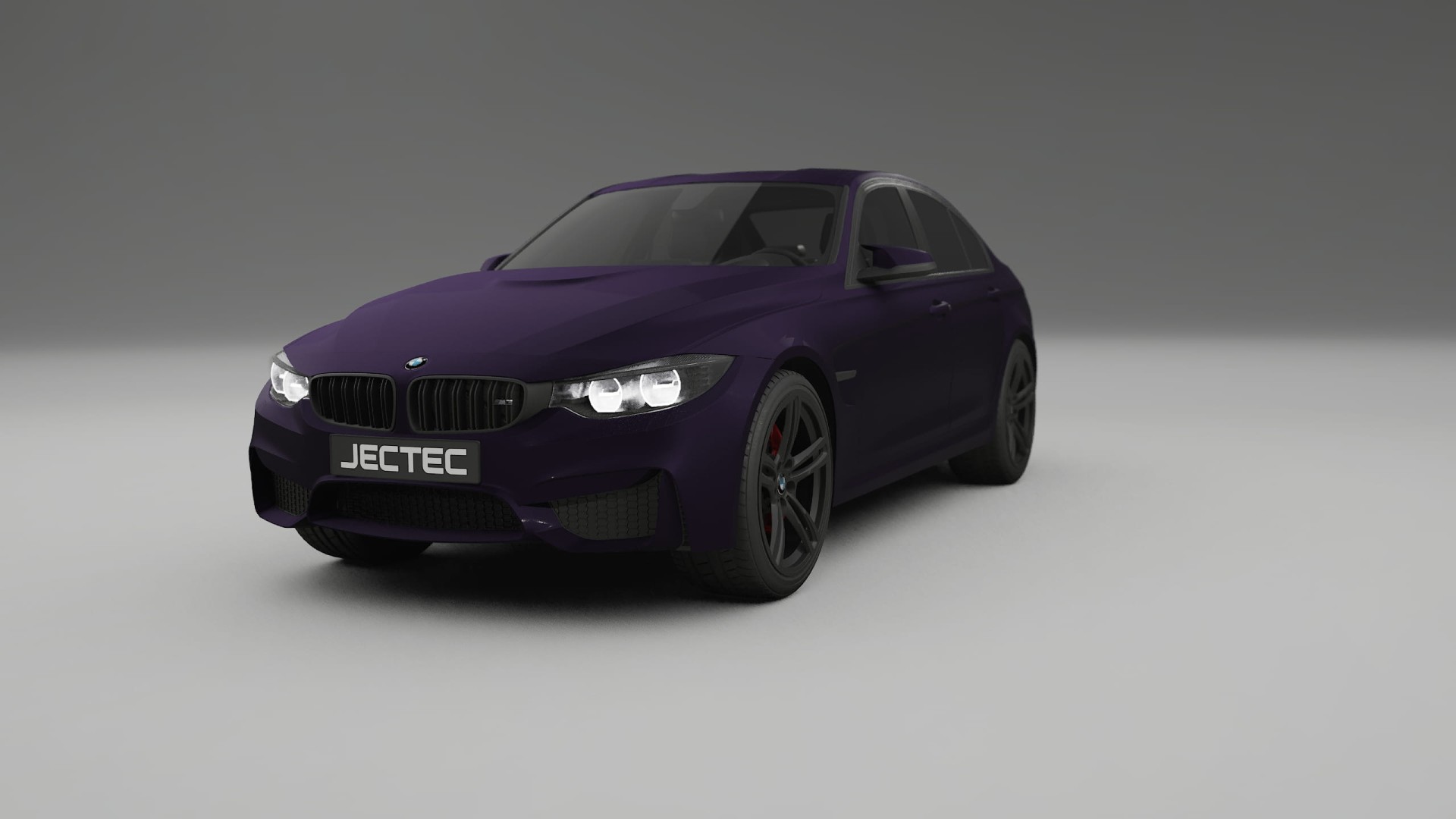BMW M3 F80 TPU Lackskyddsfilm | VIOLET Färgskiftande PPF – Komplett Förskuret Kit
