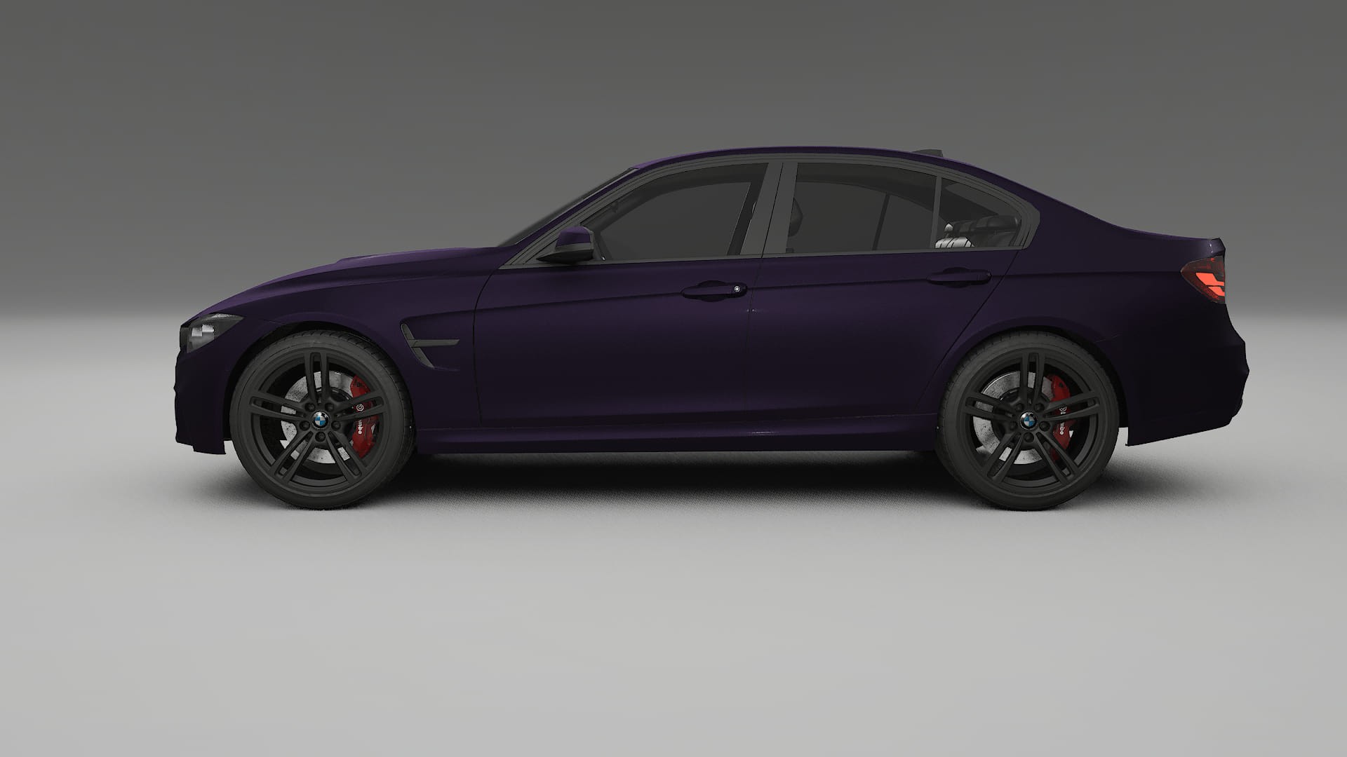 BMW M3 F80 TPU Lackskyddsfilm | VIOLET Färgskiftande PPF – Komplett Förskuret Kit