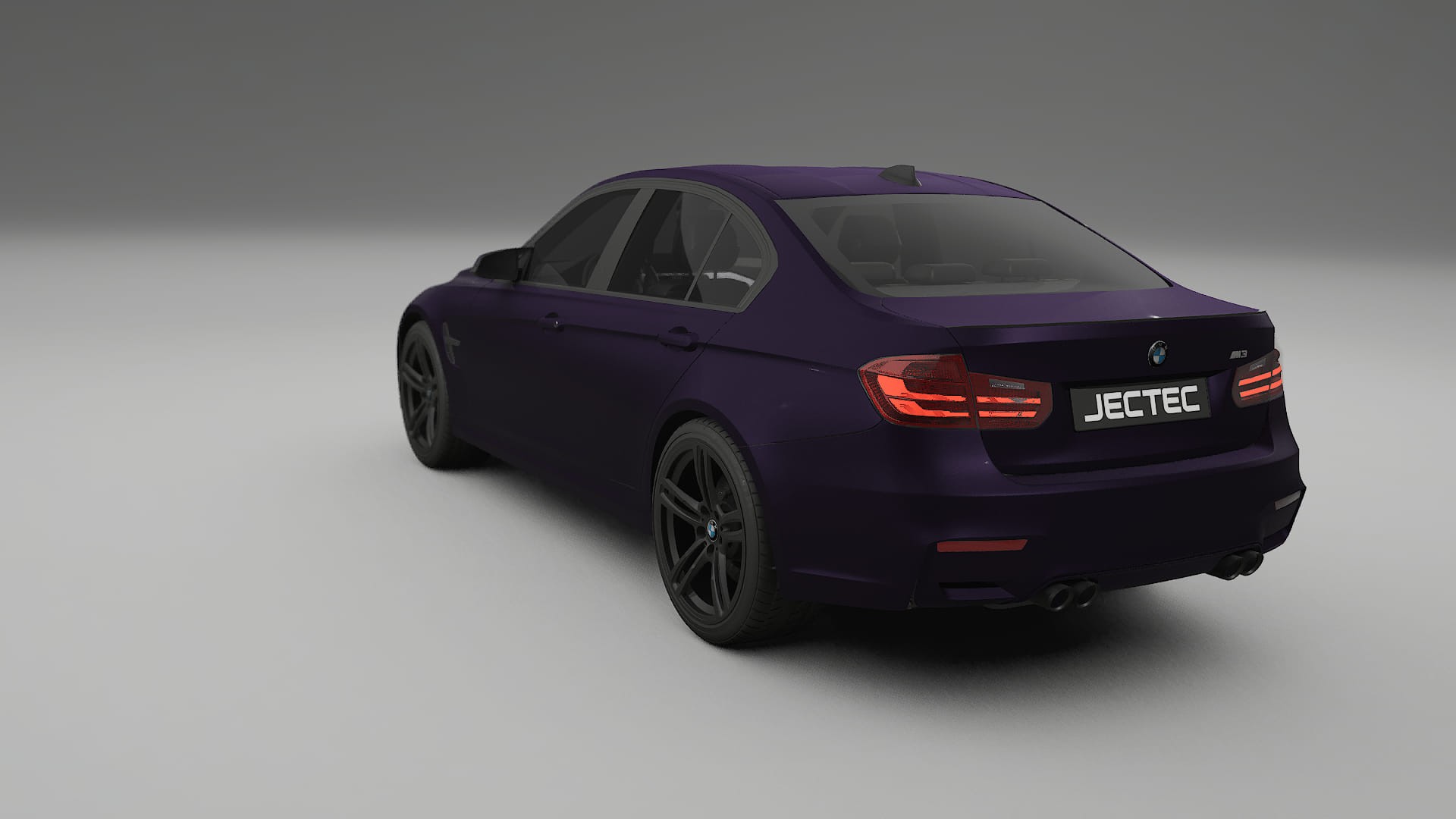 BMW M3 F80 TPU Lackskyddsfilm | VIOLET Färgskiftande PPF – Komplett Förskuret Kit