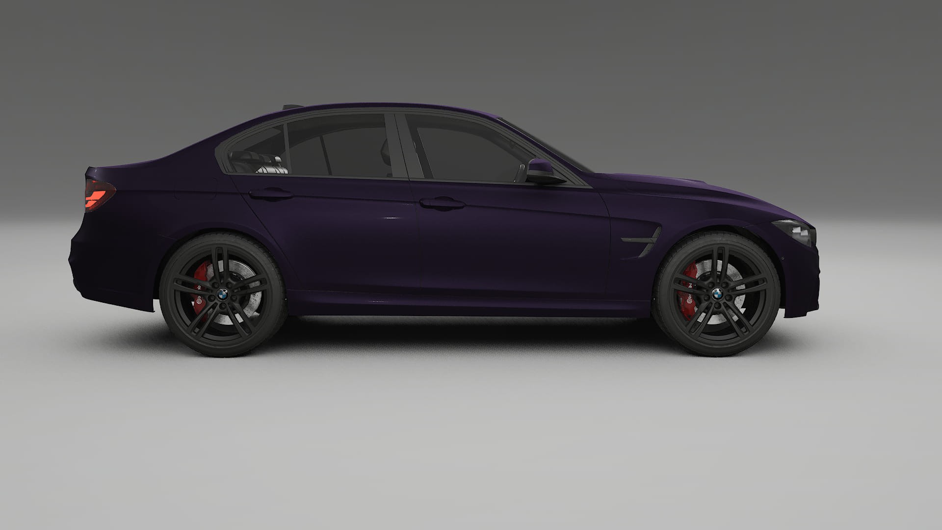 BMW M3 F80 TPU Lackskyddsfilm | VIOLET Färgskiftande PPF – Komplett Förskuret Kit