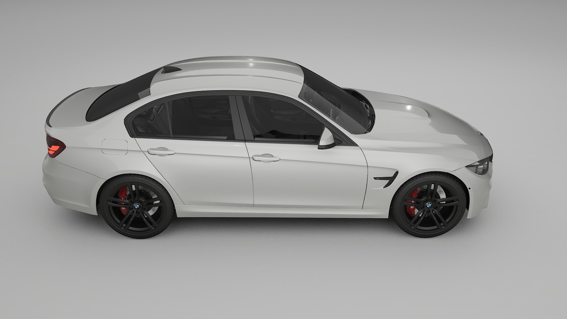 BMW M3 F80 TPU Lackskyddsfilm | PEARL Färgskiftande PPF – Komplett Förskuret Kit