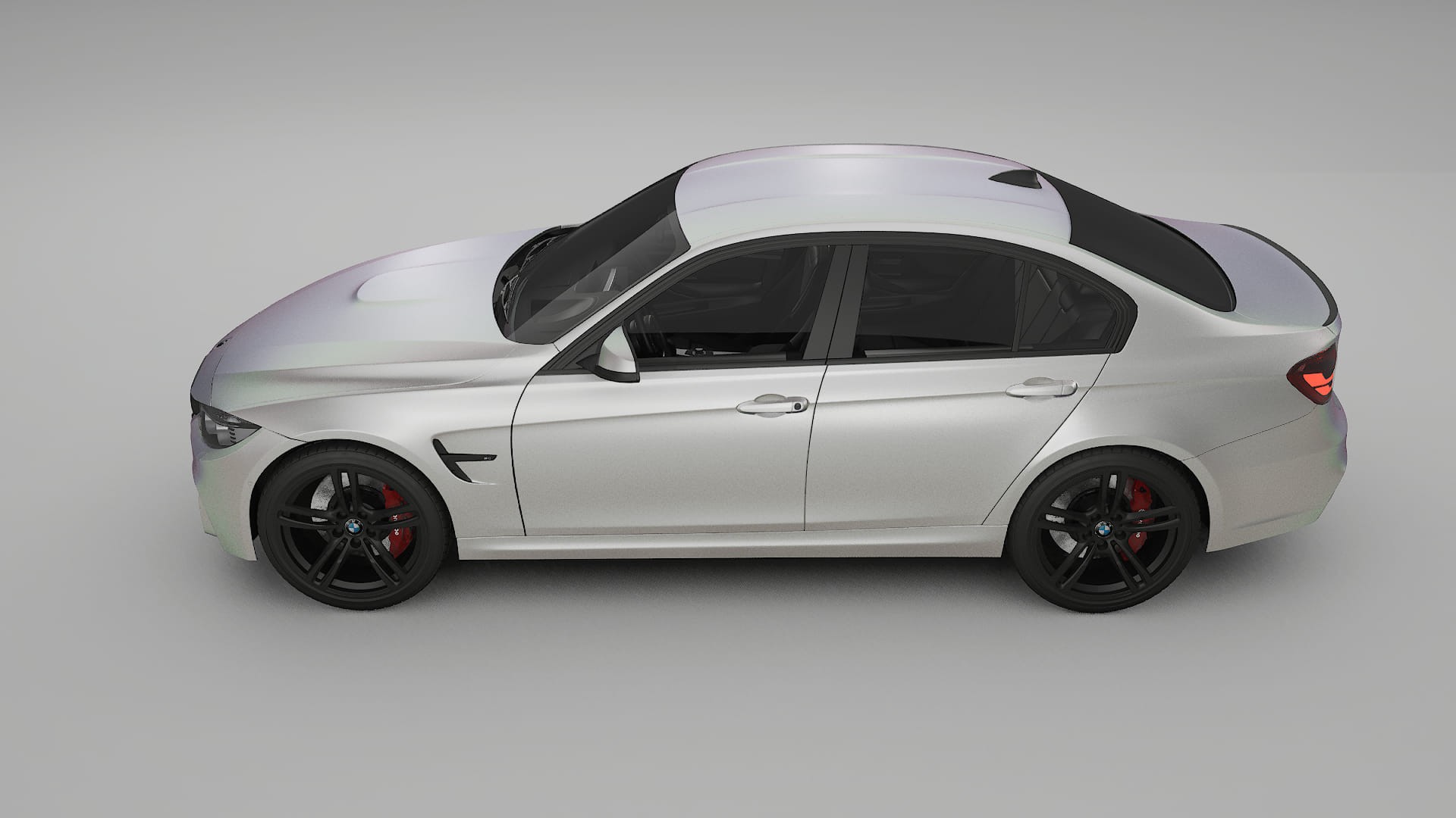 BMW M3 F80 TPU Lackskyddsfilm | NEBULA Färgskiftande PPF – Komplett Förskuret Kit