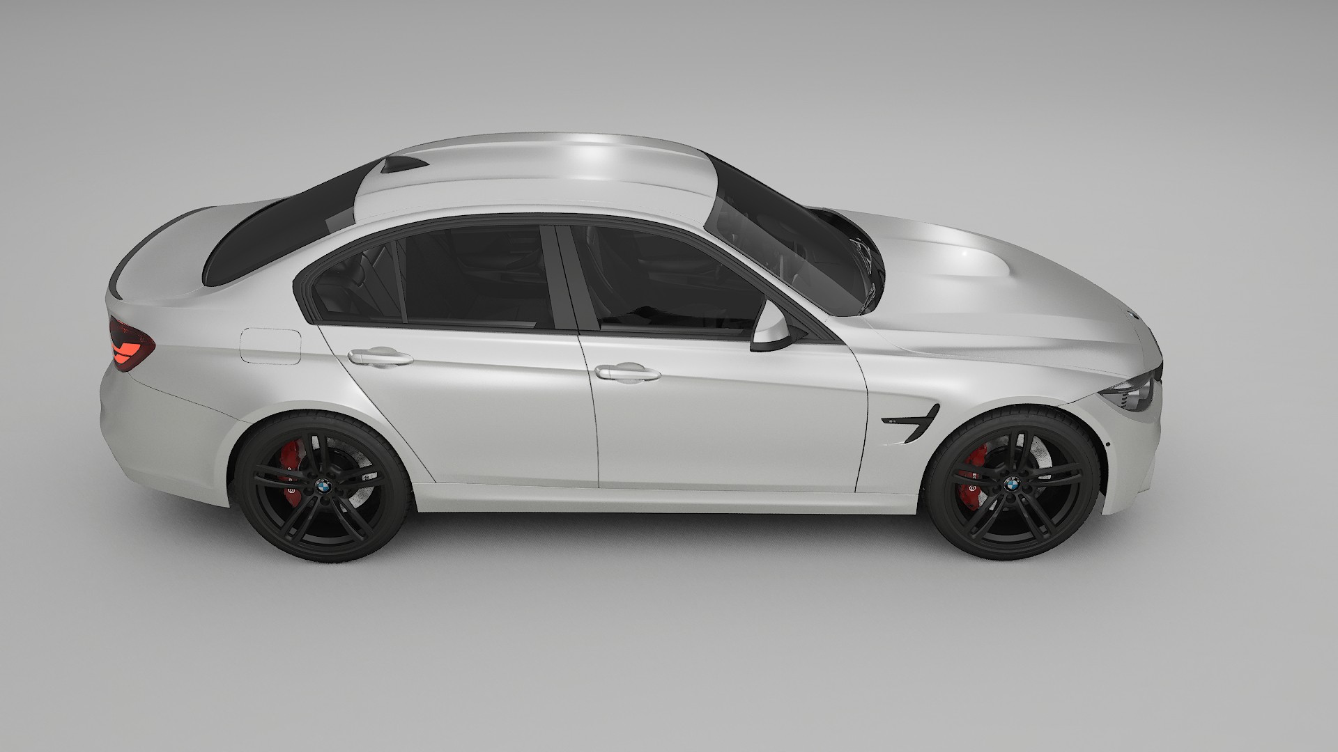 BMW M3 F80 TPU Lackskyddsfilm | OPAL Färgskiftande PPF – Komplett Förskuret Kit