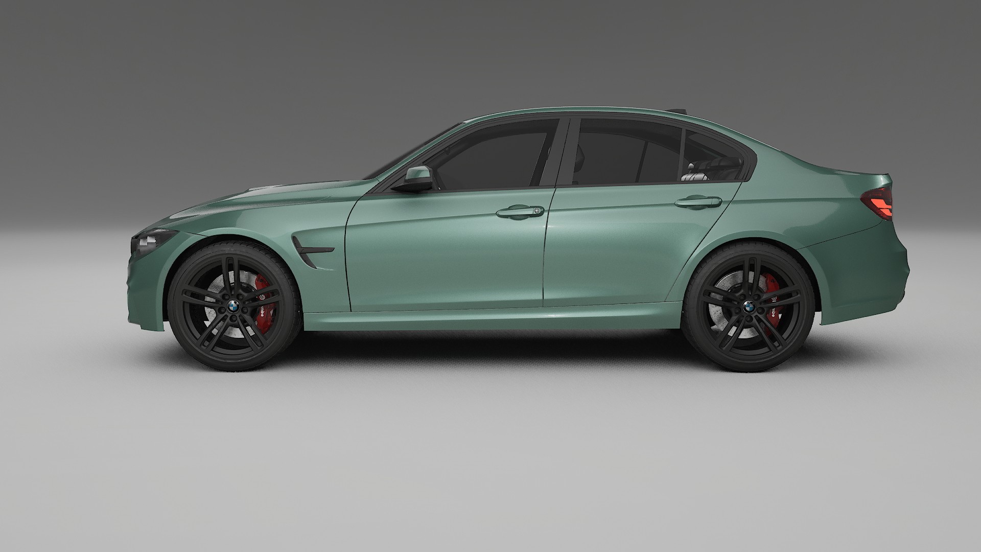 BMW M3 F80 TPU Lackskyddsfilm | EVERGREEN Färgskiftande PPF – Komplett Förskuret Kit