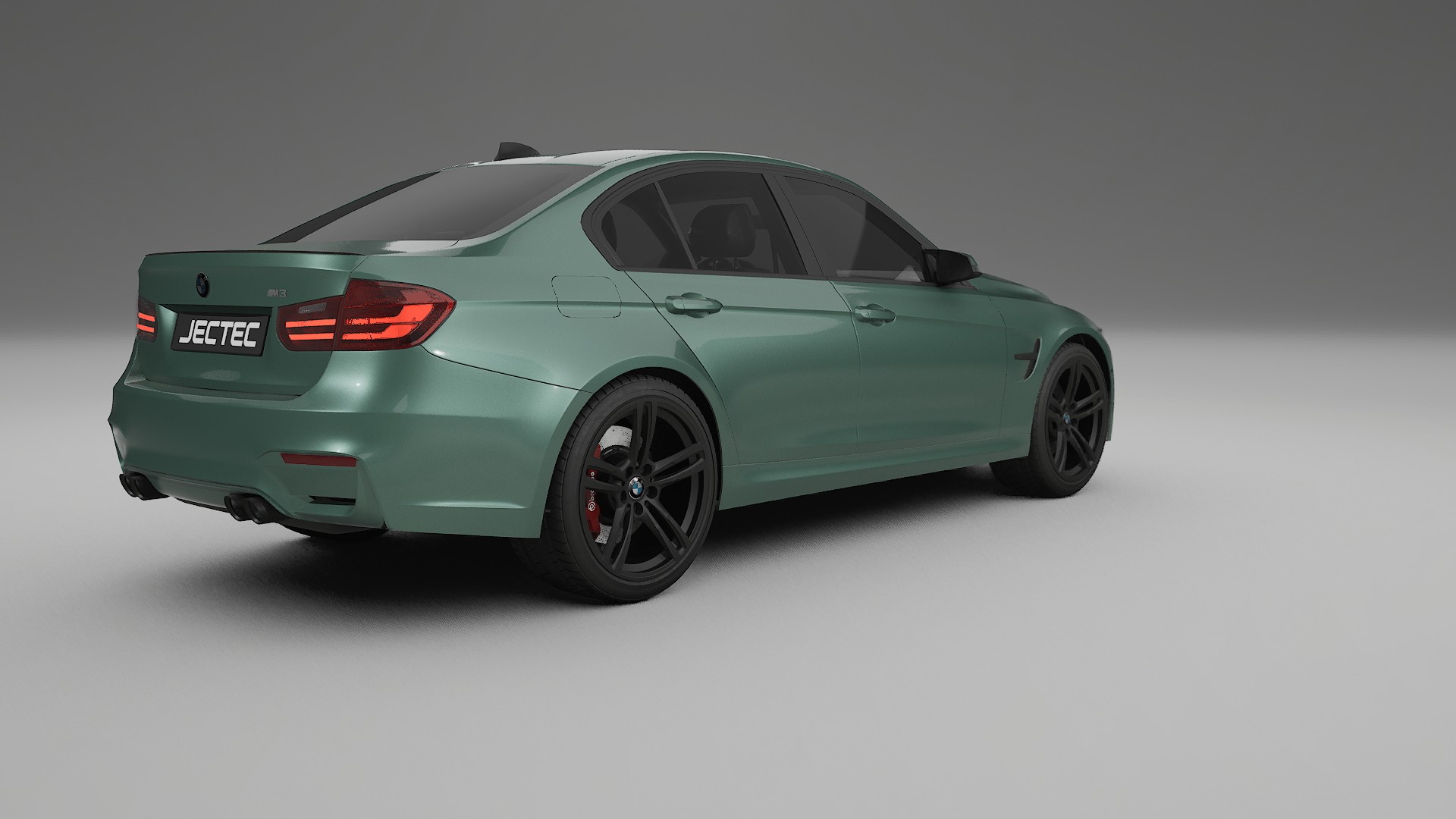 BMW M3 F80 TPU Lackskyddsfilm | EVERGREEN Färgskiftande PPF – Komplett Förskuret Kit