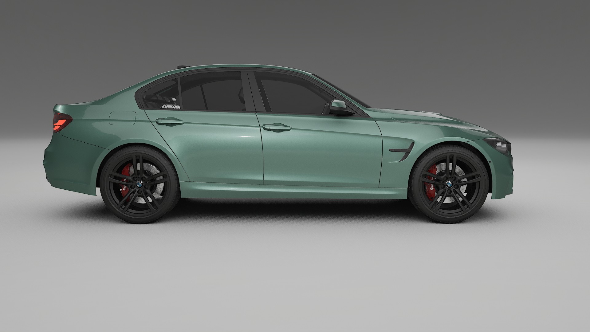 BMW M3 F80 TPU Lackskyddsfilm | EVERGREEN Färgskiftande PPF – Komplett Förskuret Kit