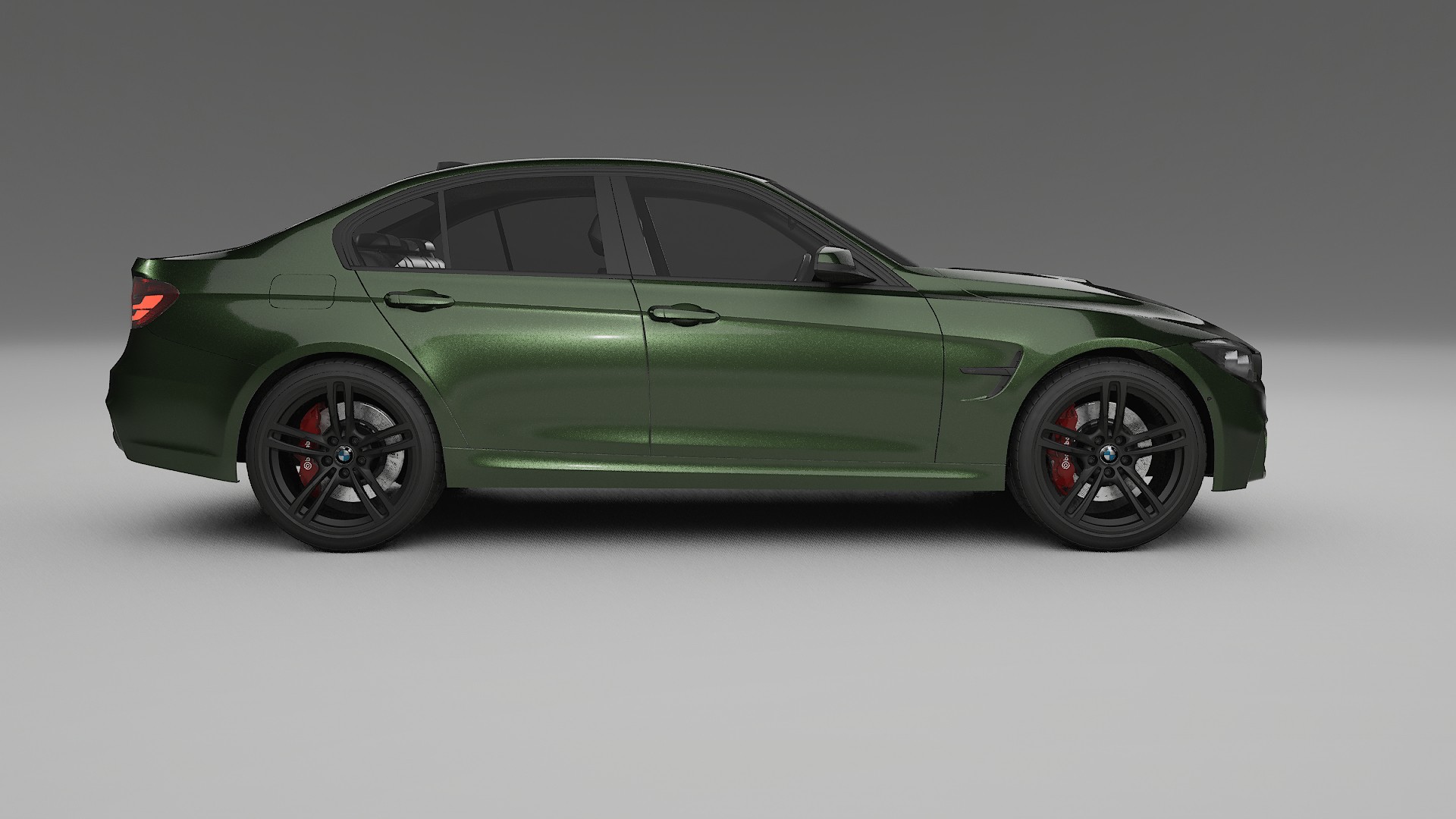 BMW M3 F80 TPU Lackskyddsfilm | LAGOON Färgskiftande PPF – Komplett Förskuret Kit