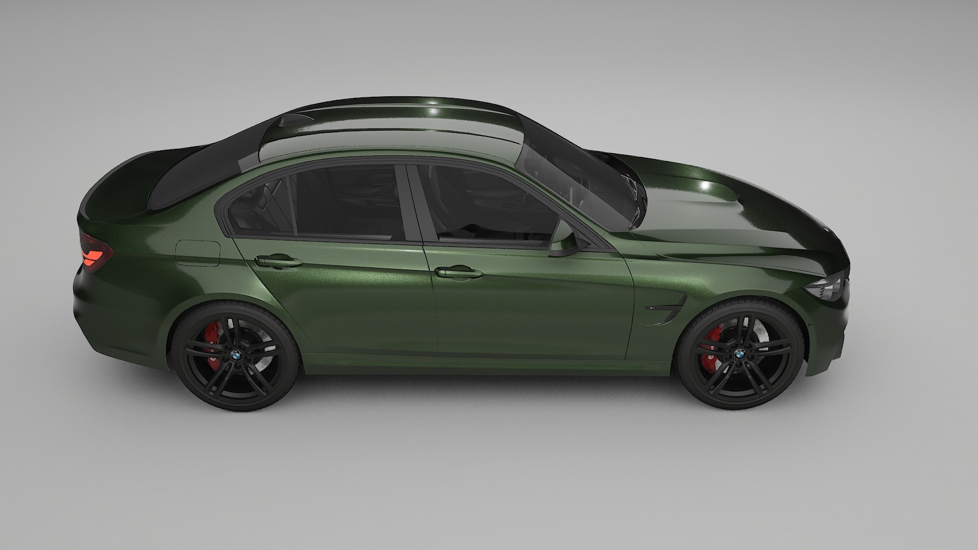 BMW M3 F80 TPU Lackskyddsfilm | LAGOON Färgskiftande PPF – Komplett Förskuret Kit