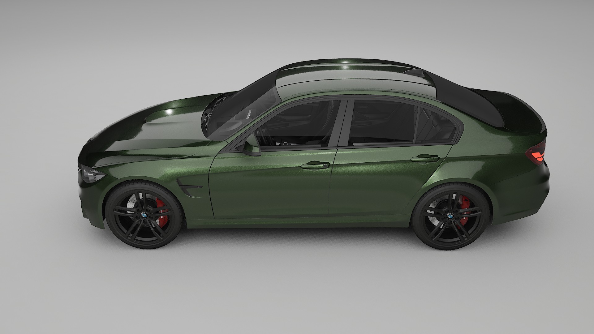 BMW M3 F80 TPU Lackskyddsfilm | LAGOON Färgskiftande PPF – Komplett Förskuret Kit