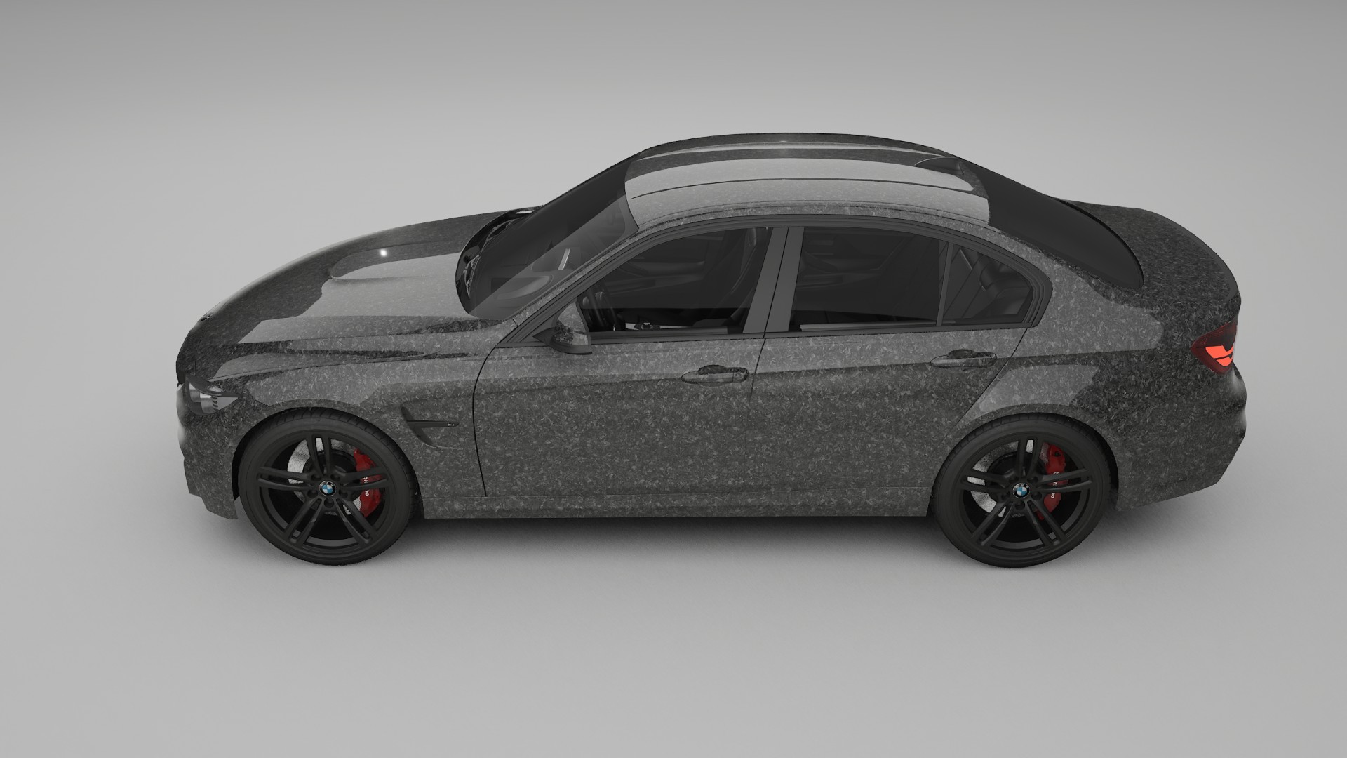 BMW M3 F80 TPU Lackskyddsfilm | FORGED S Färgskiftande PPF – Komplett Förskuret Kit