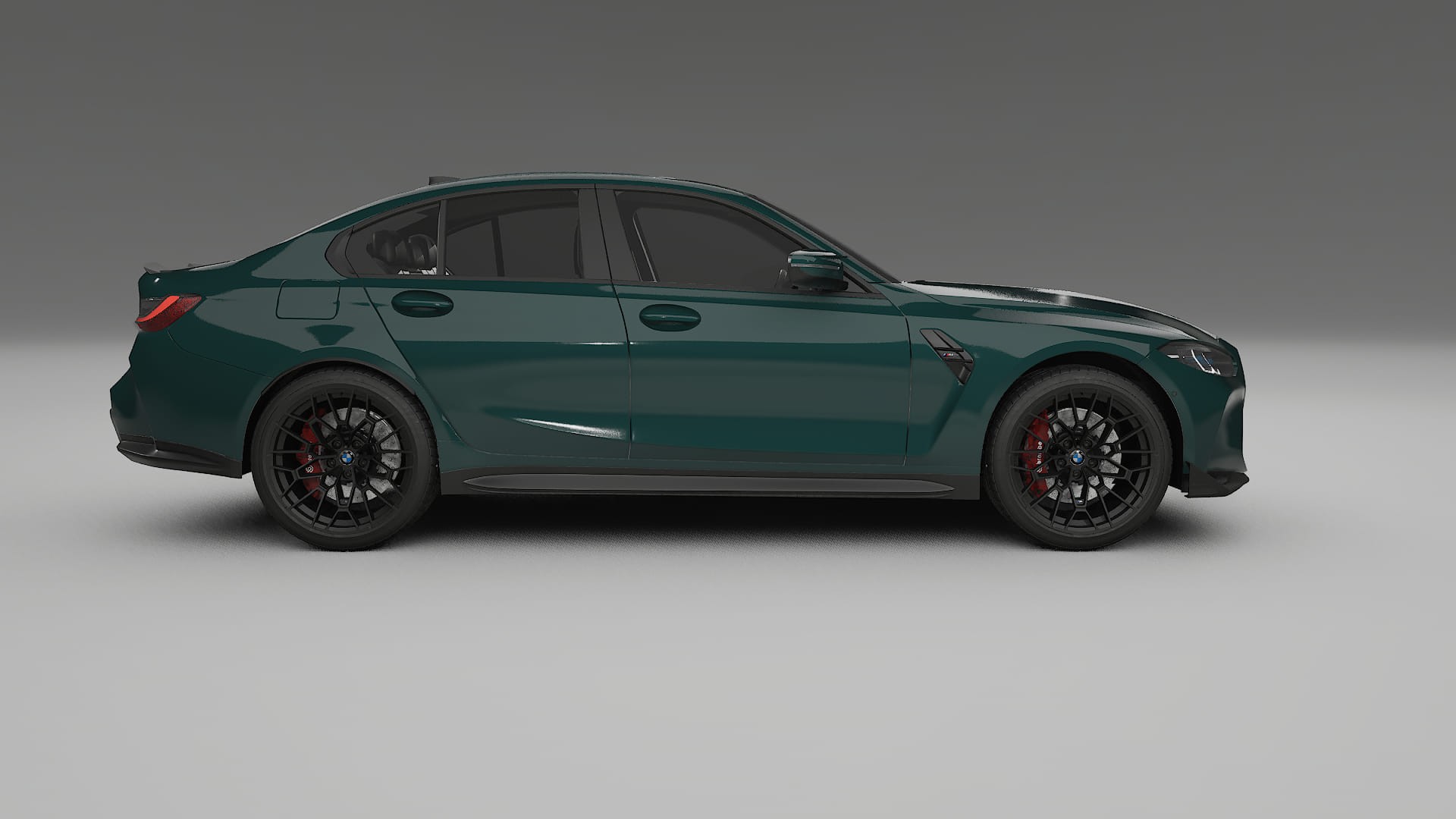 BMW M3 G80 Competition CS TPU Lackskyddsfilm | INFERNO Färgskiftande PPF – Komplett Förskuret Kit