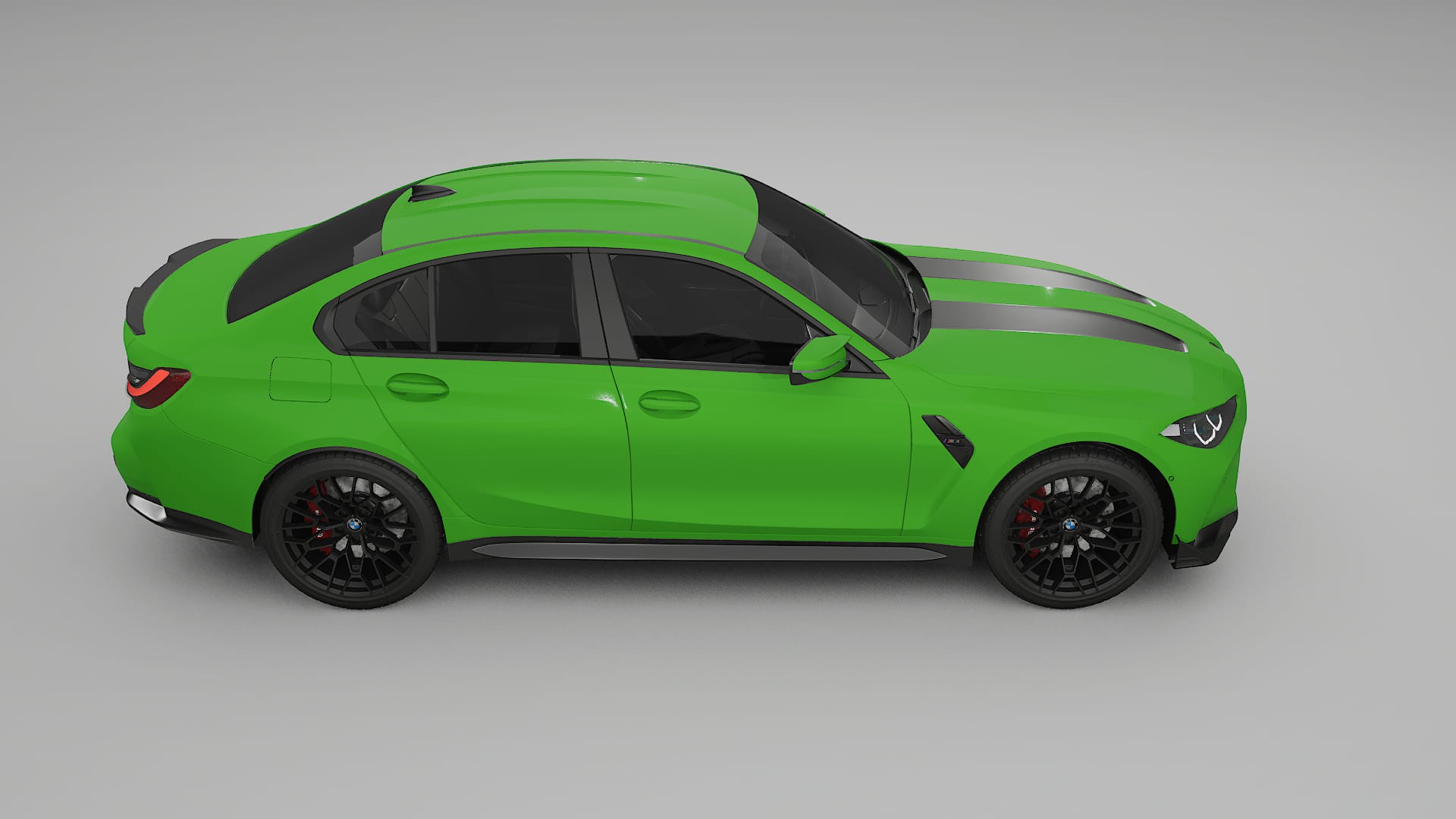 BMW M3 G80 Competition CS TPU Lackskyddsfilm | VENOM Färgskiftande PPF – Komplett Förskuret Kit