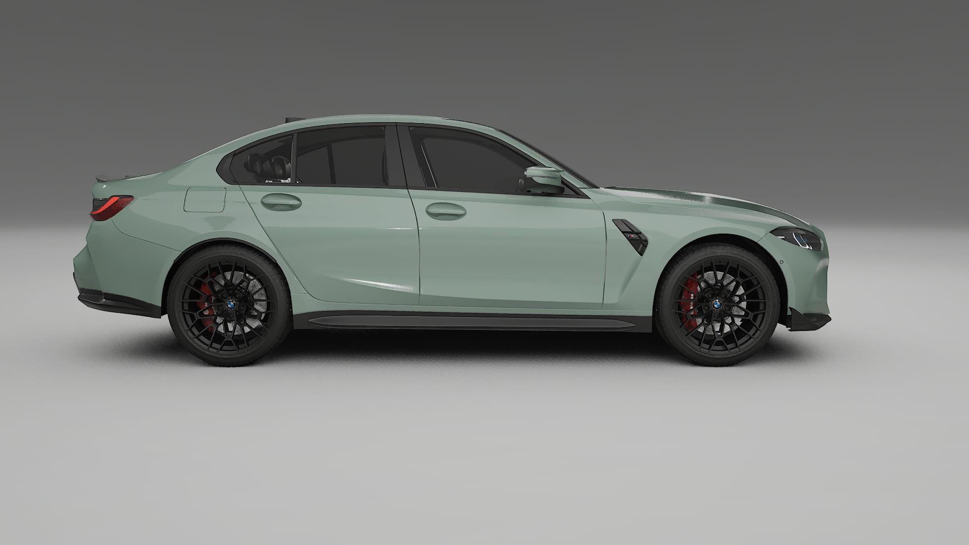 BMW M3 G80 Competition CS TPU Lackskyddsfilm | CINDER Färgskiftande PPF – Komplett Förskuret Kit