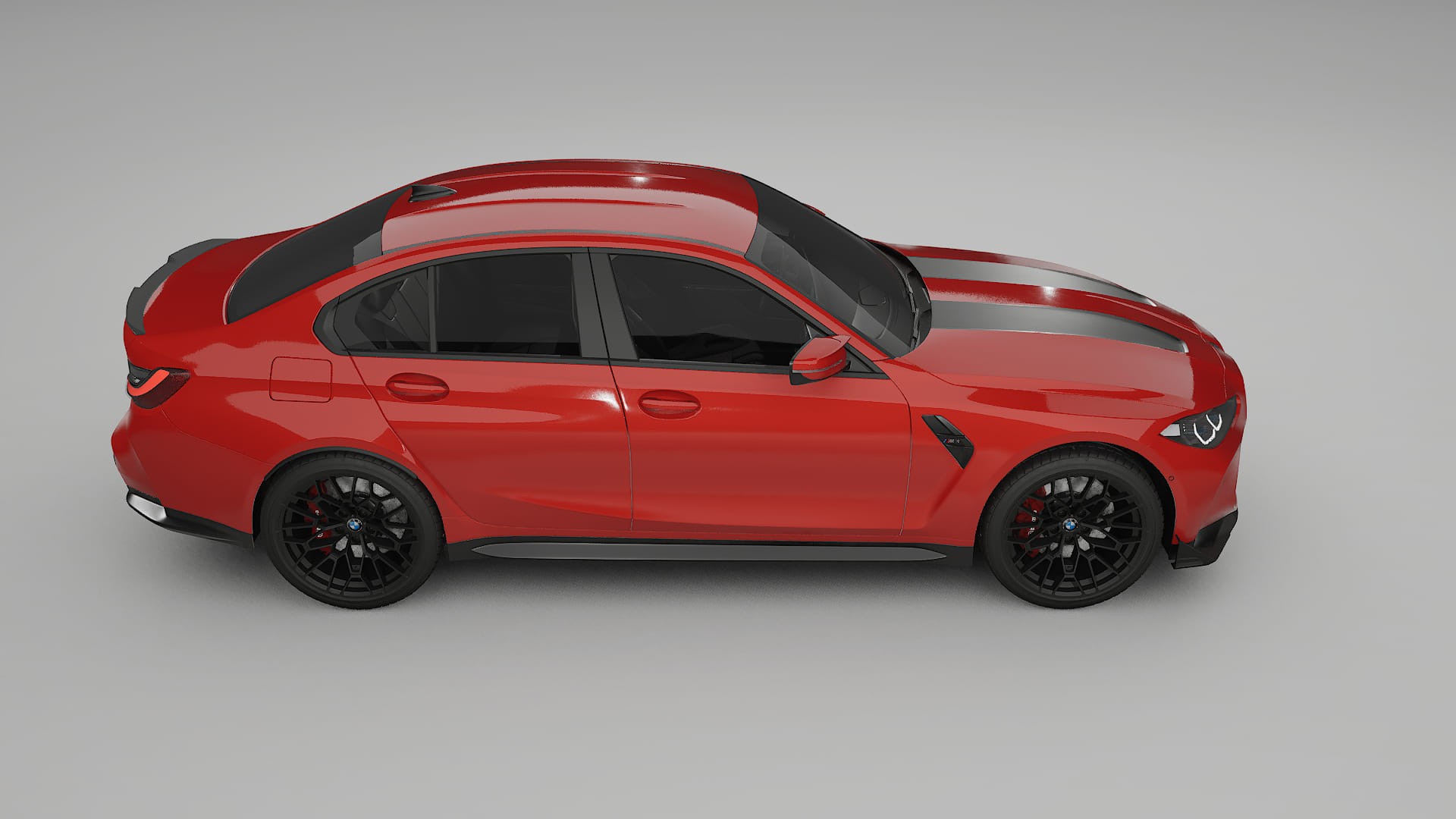 BMW M3 G80 Competition CS TPU Lackskyddsfilm | BLAZE Färgskiftande PPF – Komplett Förskuret Kit