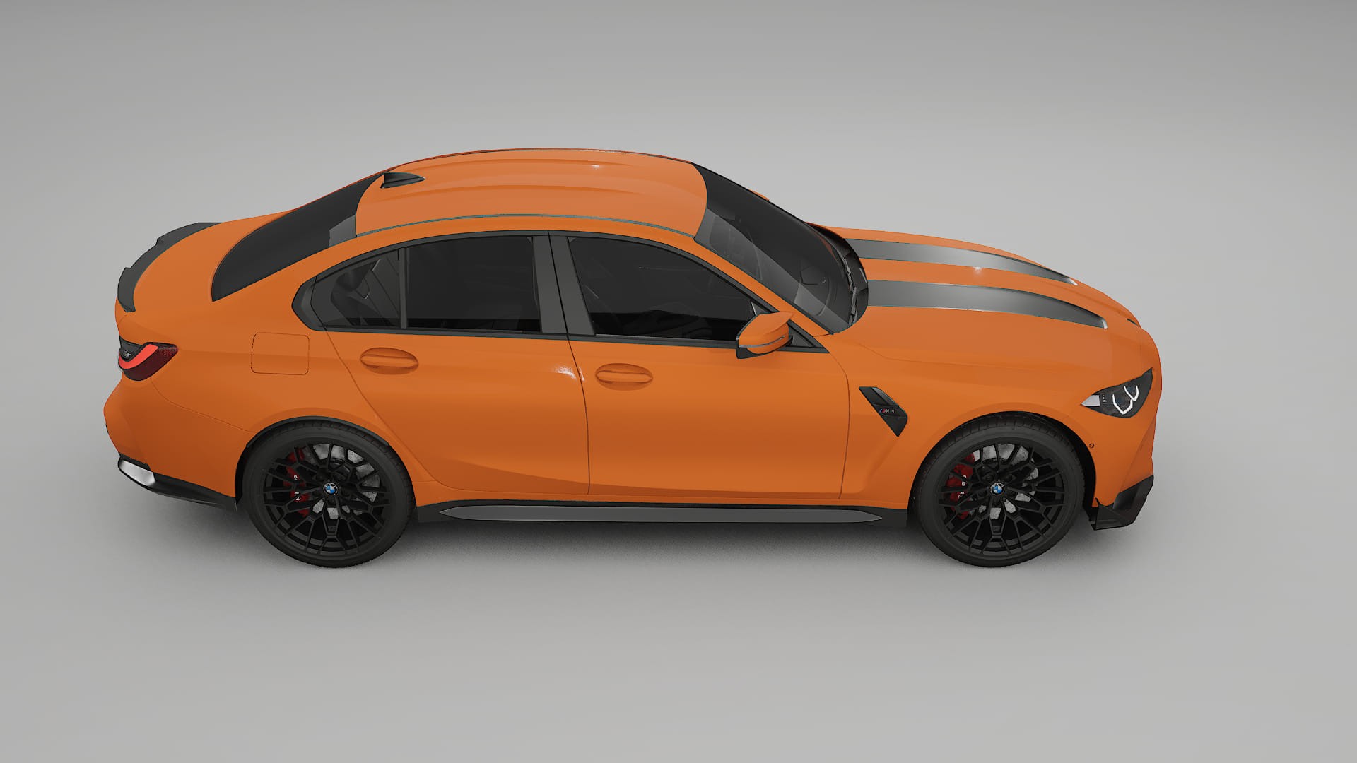 BMW M3 G80 Competition CS TPU Lackskyddsfilm | ROCKET Färgskiftande PPF – Komplett Förskuret Kit