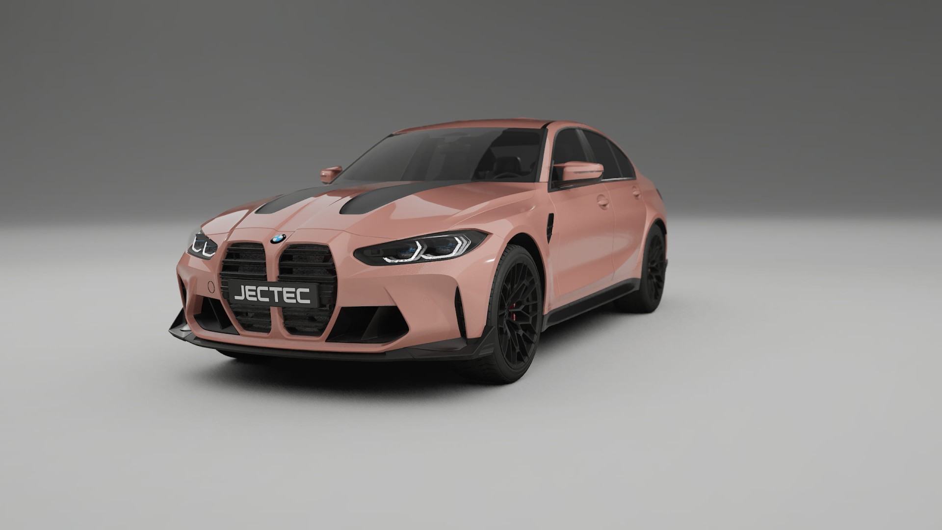 BMW M3 G80 Competition CS TPU Lackskyddsfilm | BLUSH Färgskiftande PPF – Komplett Förskuret Kit