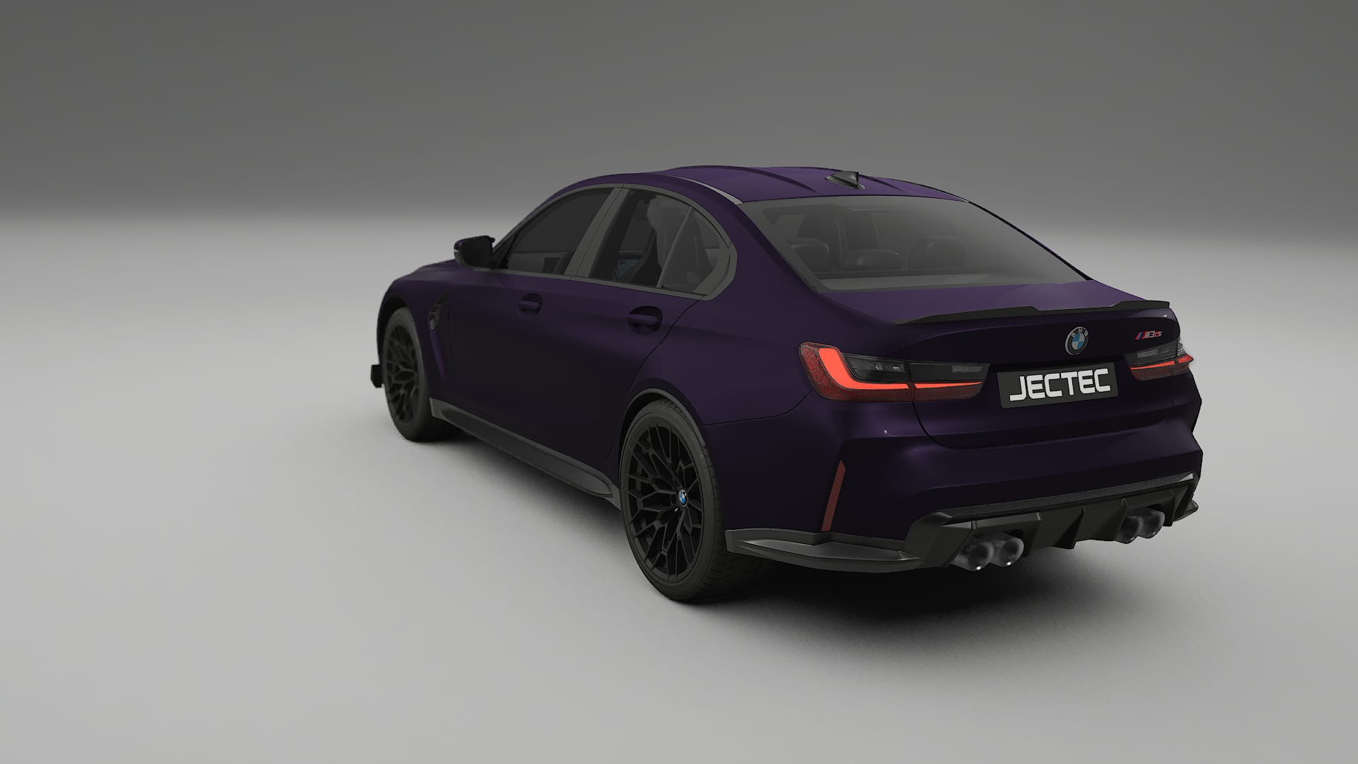 BMW M3 G80 Competition CS TPU Lackskyddsfilm | VIOLET Färgskiftande PPF – Komplett Förskuret Kit